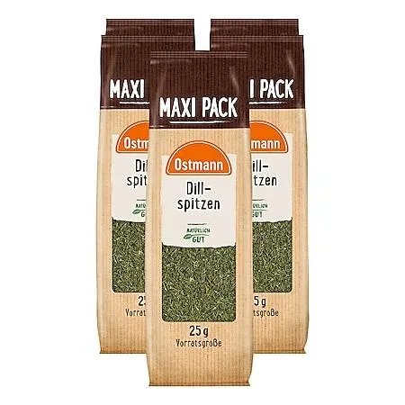 Ostmann Dillspitzen Nachfüllbeutel 25 g, 5er Pack