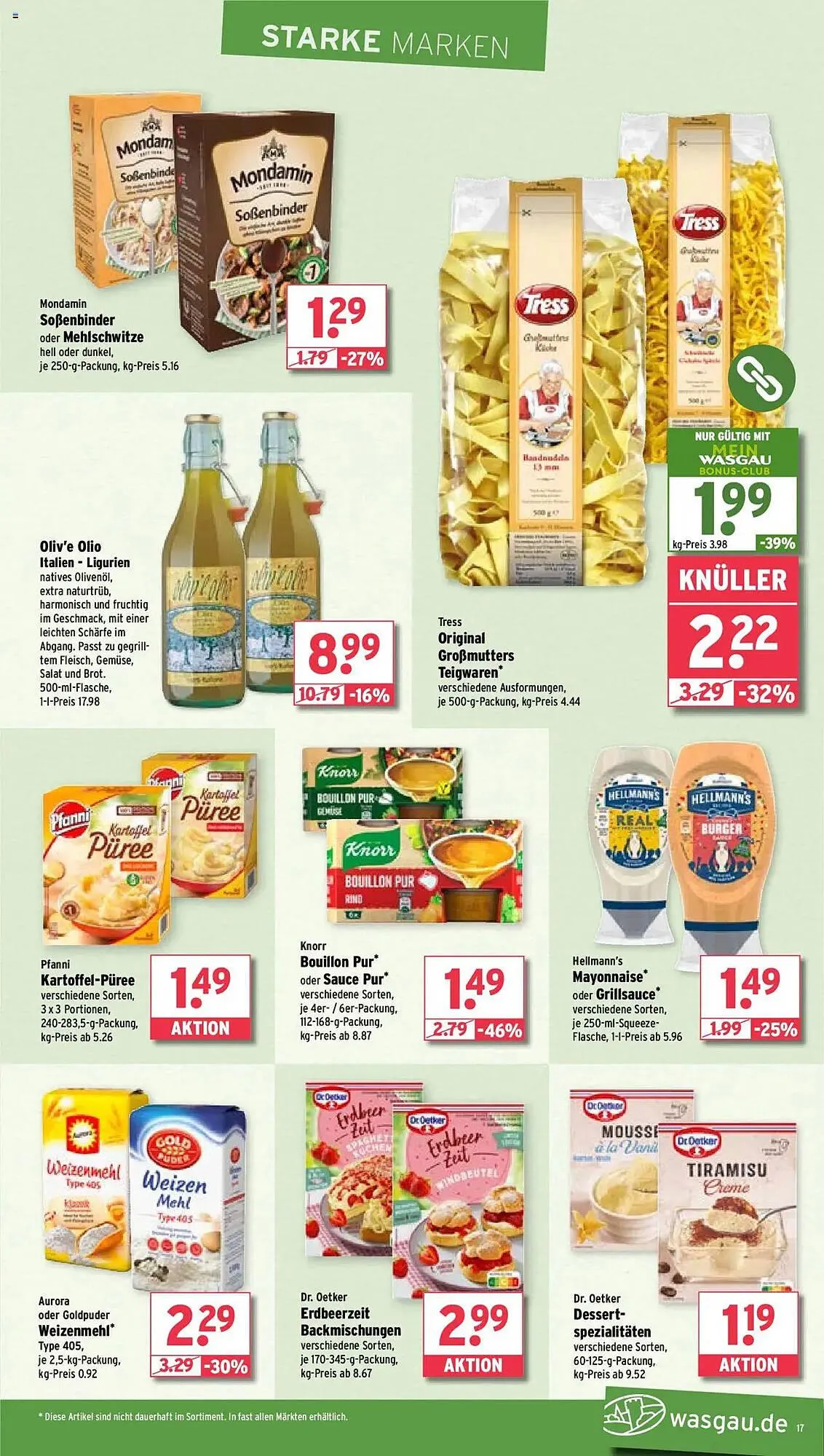 Wasgau Prospekt von 5. Mai bis 10. Mai 2025 - Prospekt seite 17