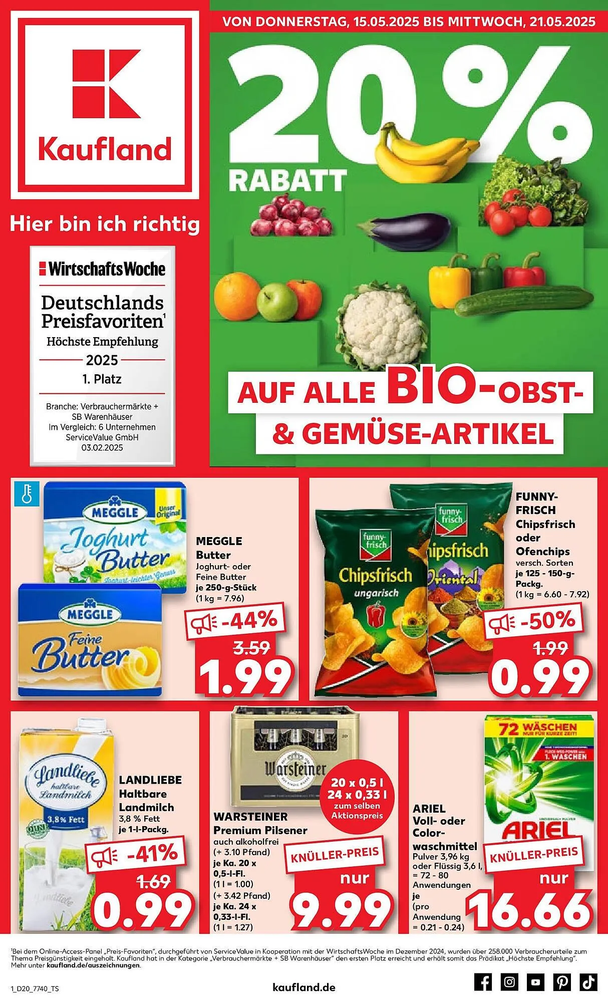 Kaufland Prospekt von 14. Mai bis 21. Mai 2025 - Prospekt seite 5