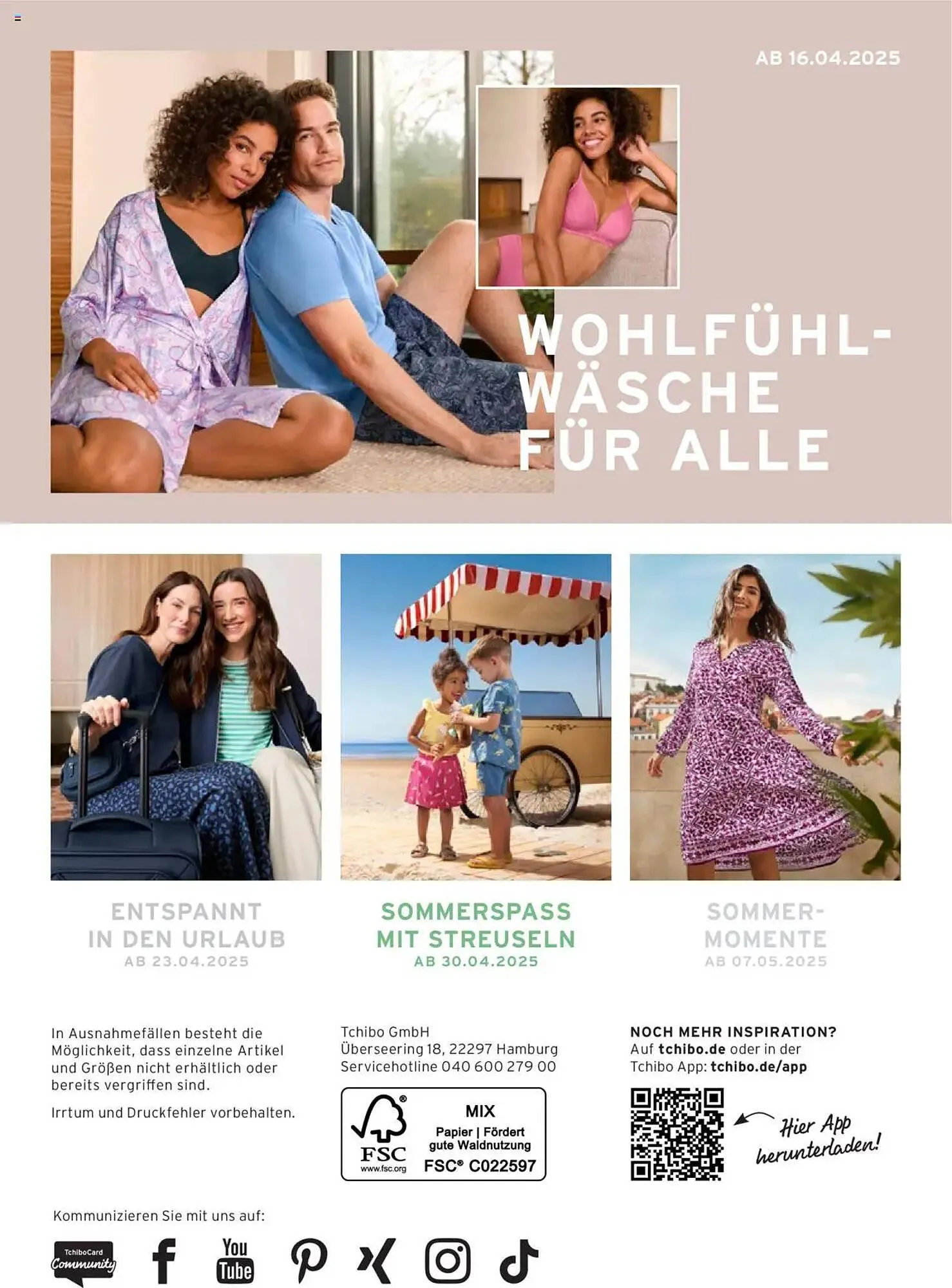 Tchibo Prospekt von 9. April bis 9. Mai 2025 - Prospekt seite 25