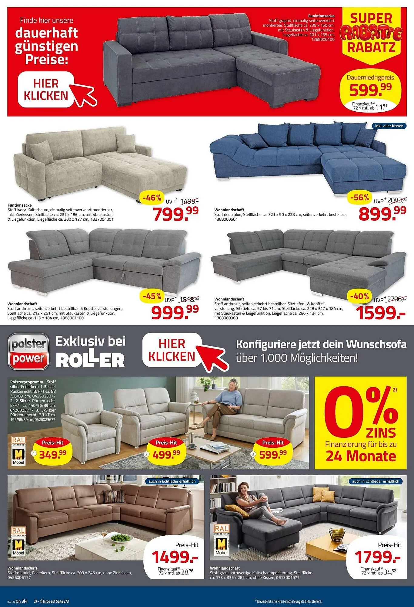 ROLLER Prospekt von 1. Juni bis 7. Juni 2025 - Prospekt seite 4