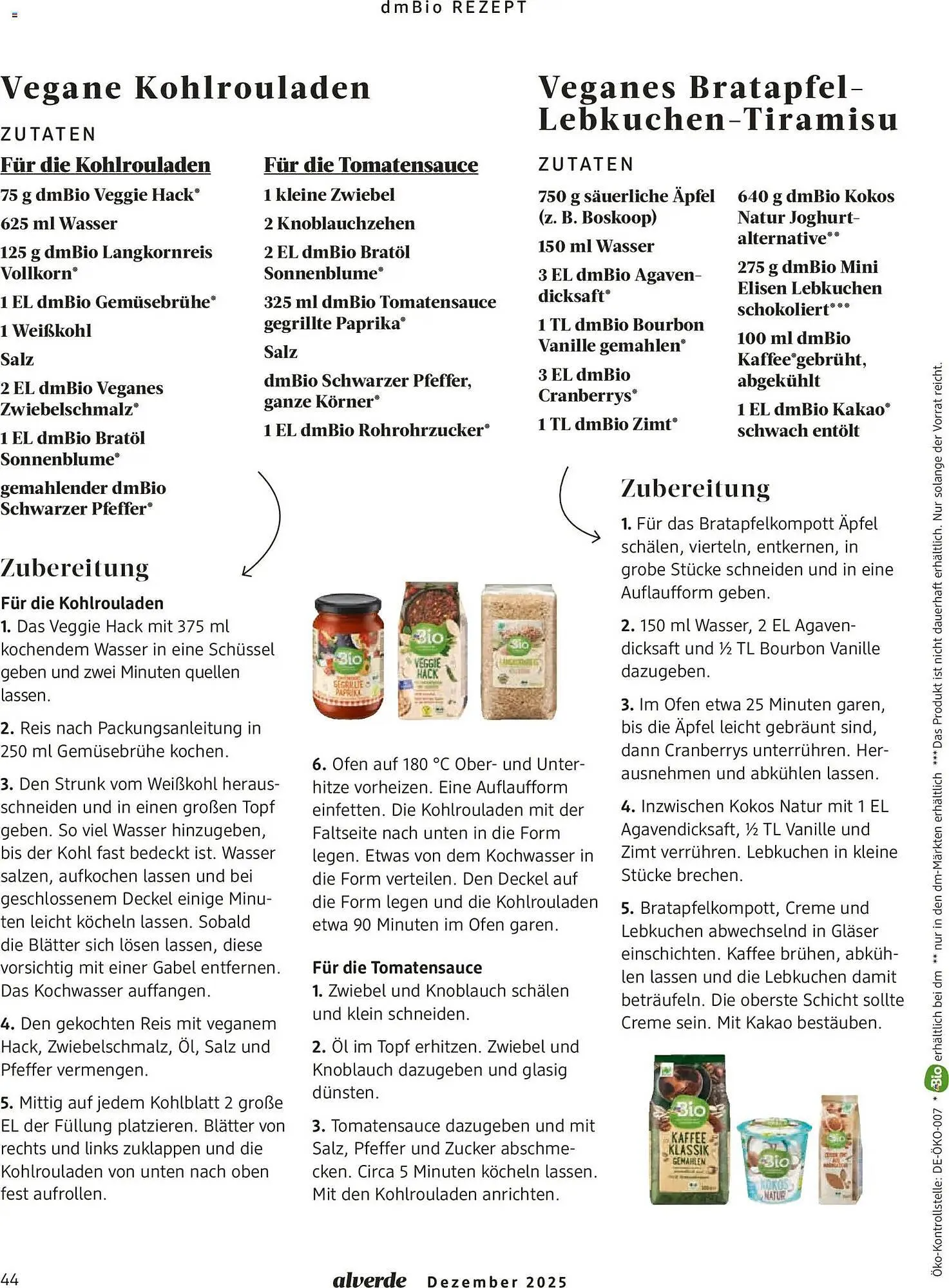 Dm drogerie Magazin von 1. Januar bis 31. Januar 2026 - Prospekt seite 44