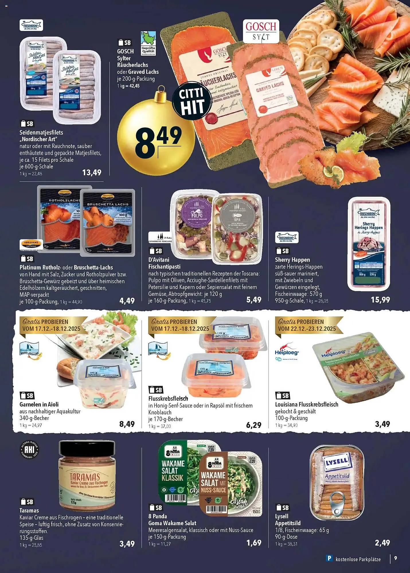 CITTI Markt Prospekt von 17. Dezember bis 24. Dezember 2025 - Prospekt seite 9