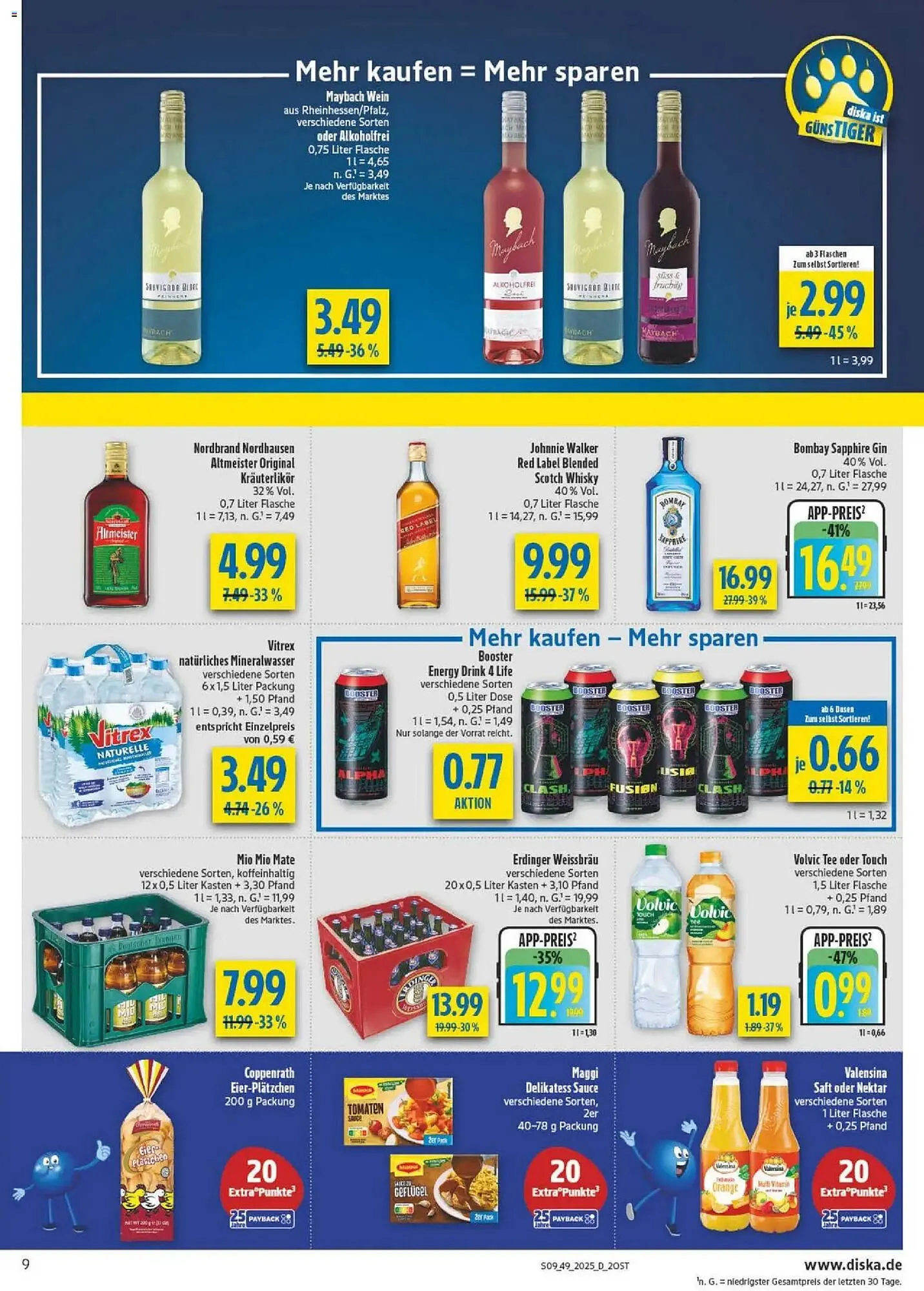 Diska Prospekt von 1. Dezember bis 6. Dezember 2025 - Prospekt seite 9