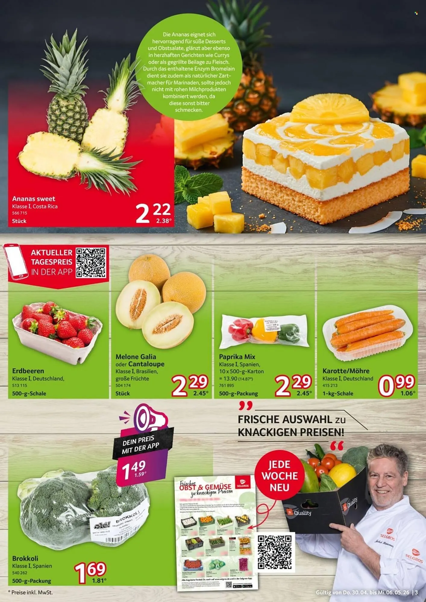 Selgros Prospekt von 30. April bis 6. Mai 2026 - Prospekt seite 3