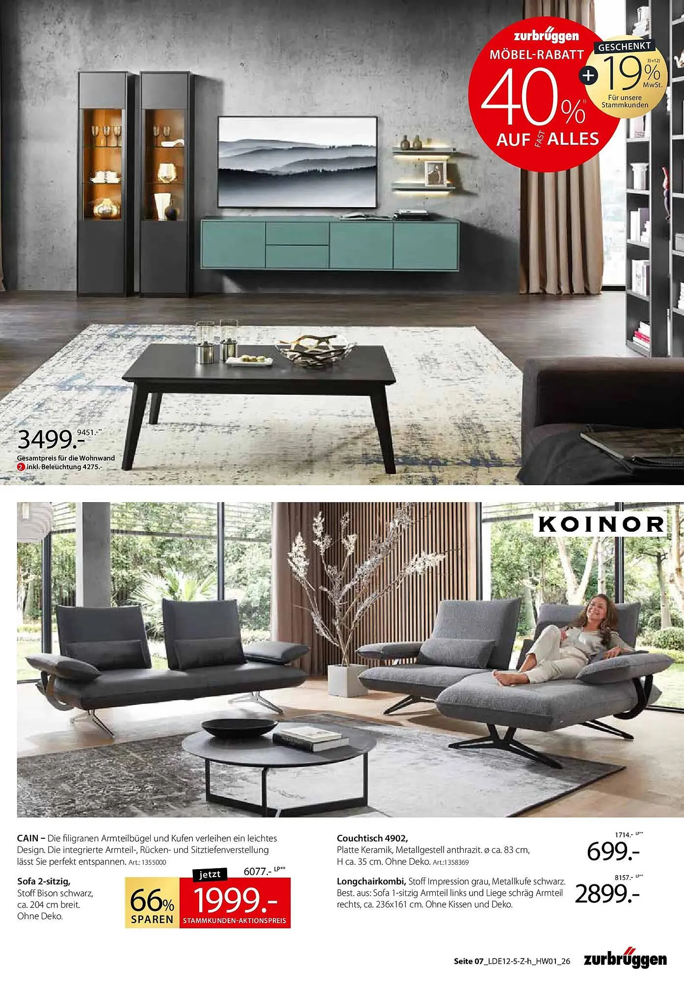 Zurbrüggen Prospekt von 28. Dezember bis 18. Januar 2026 - Prospekt seite 11