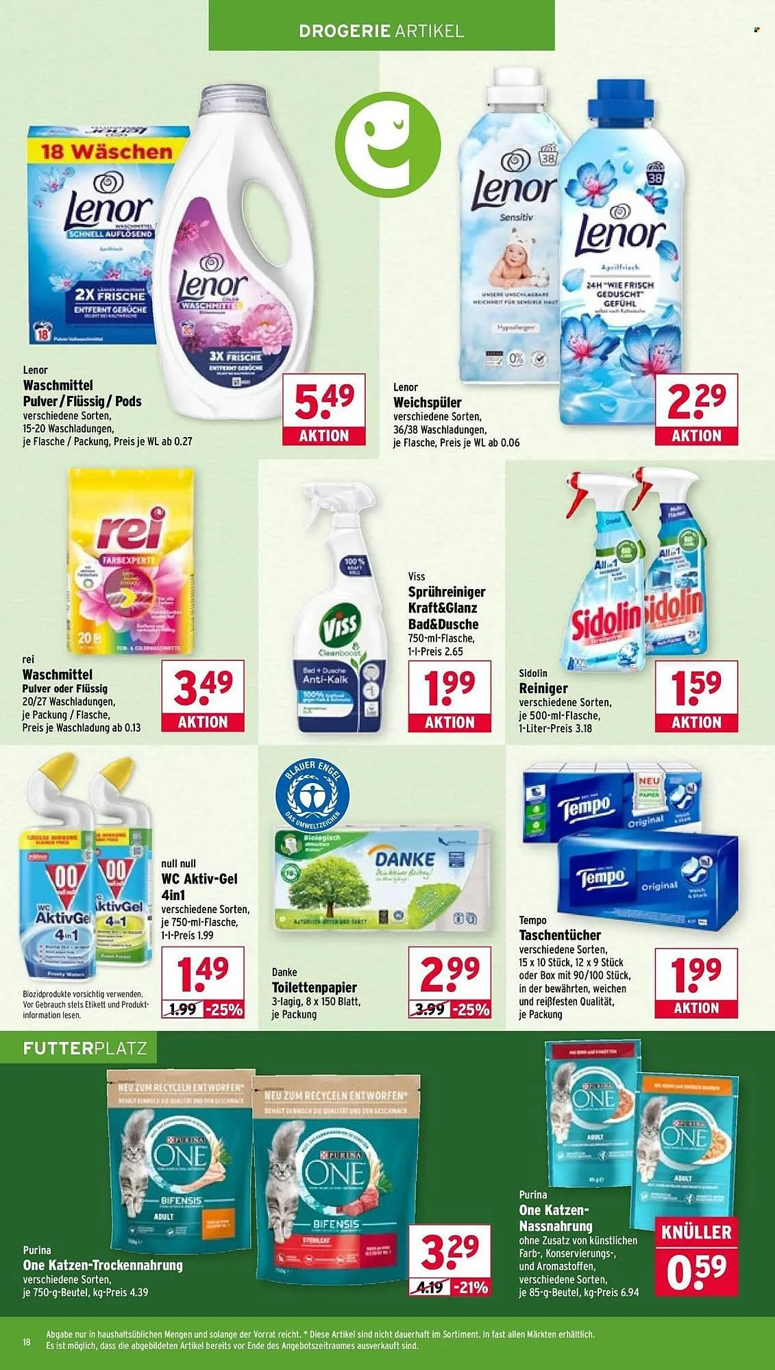 Wasgau Prospekt von 20. April bis 25. April 2026 - Prospekt seite 18