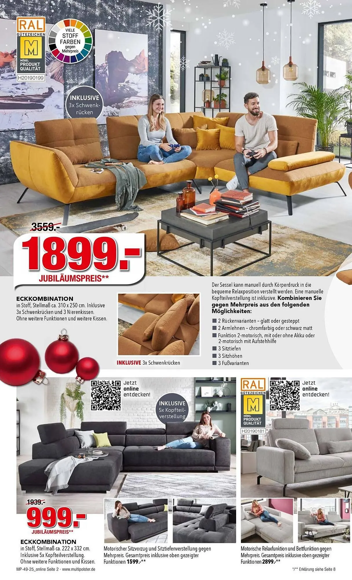 Multipolster Prospekt von 9. Dezember bis 25. Dezember 2025 - Prospekt seite 2