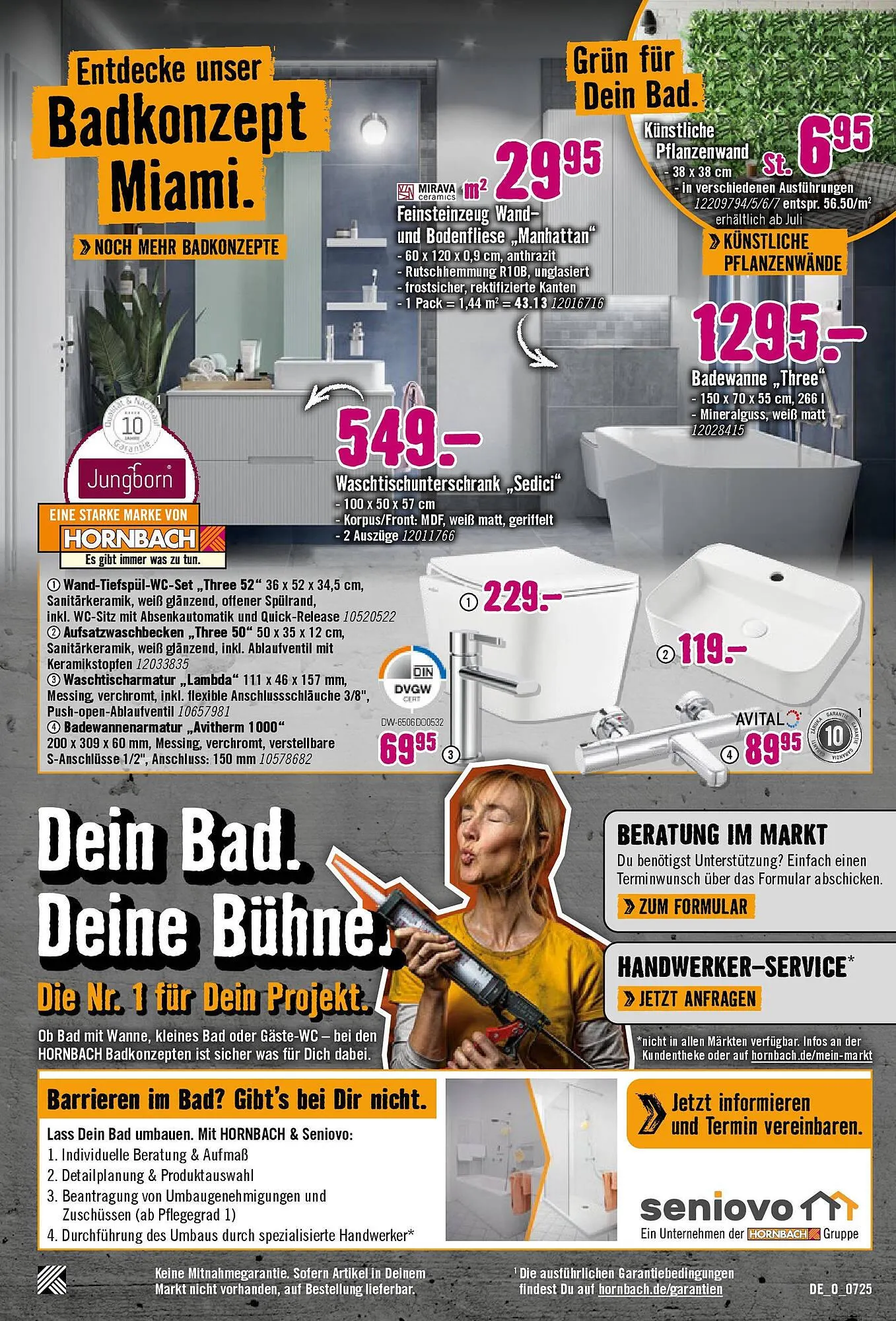 Hornbach Prospekt von 24. Juni bis 22. Juli 2025 - Prospekt seite 28