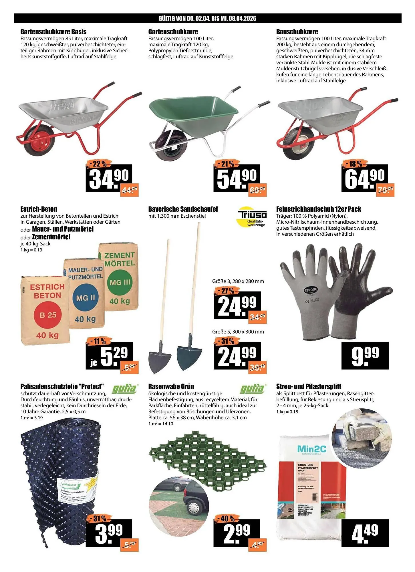 V Baumarkt Prospekt von 2. April bis 9. April 2026 - Prospekt seite 10