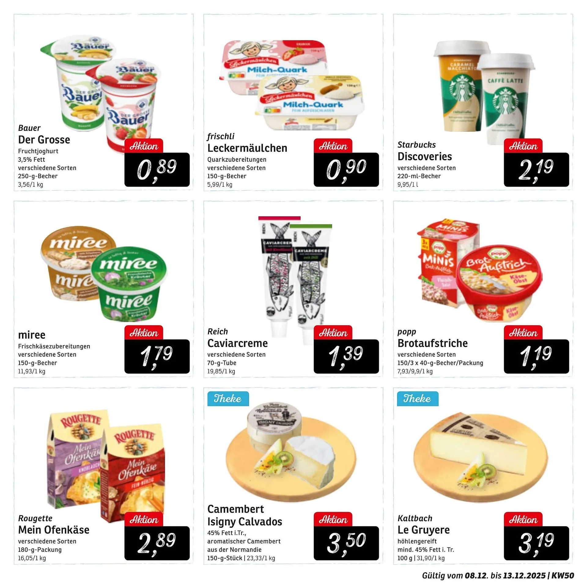 KONSUM Prospekt von 8. Dezember bis 13. Dezember 2025 - Prospekt seite 9