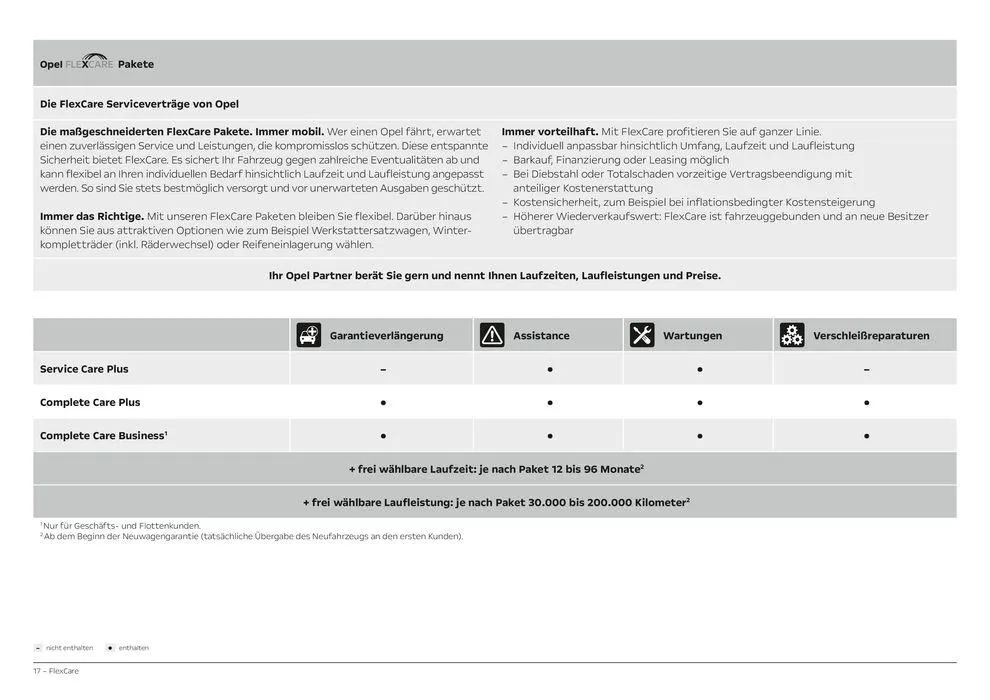 Opel Grandland von 11. April bis 11. April 2025 - Prospekt seite 17