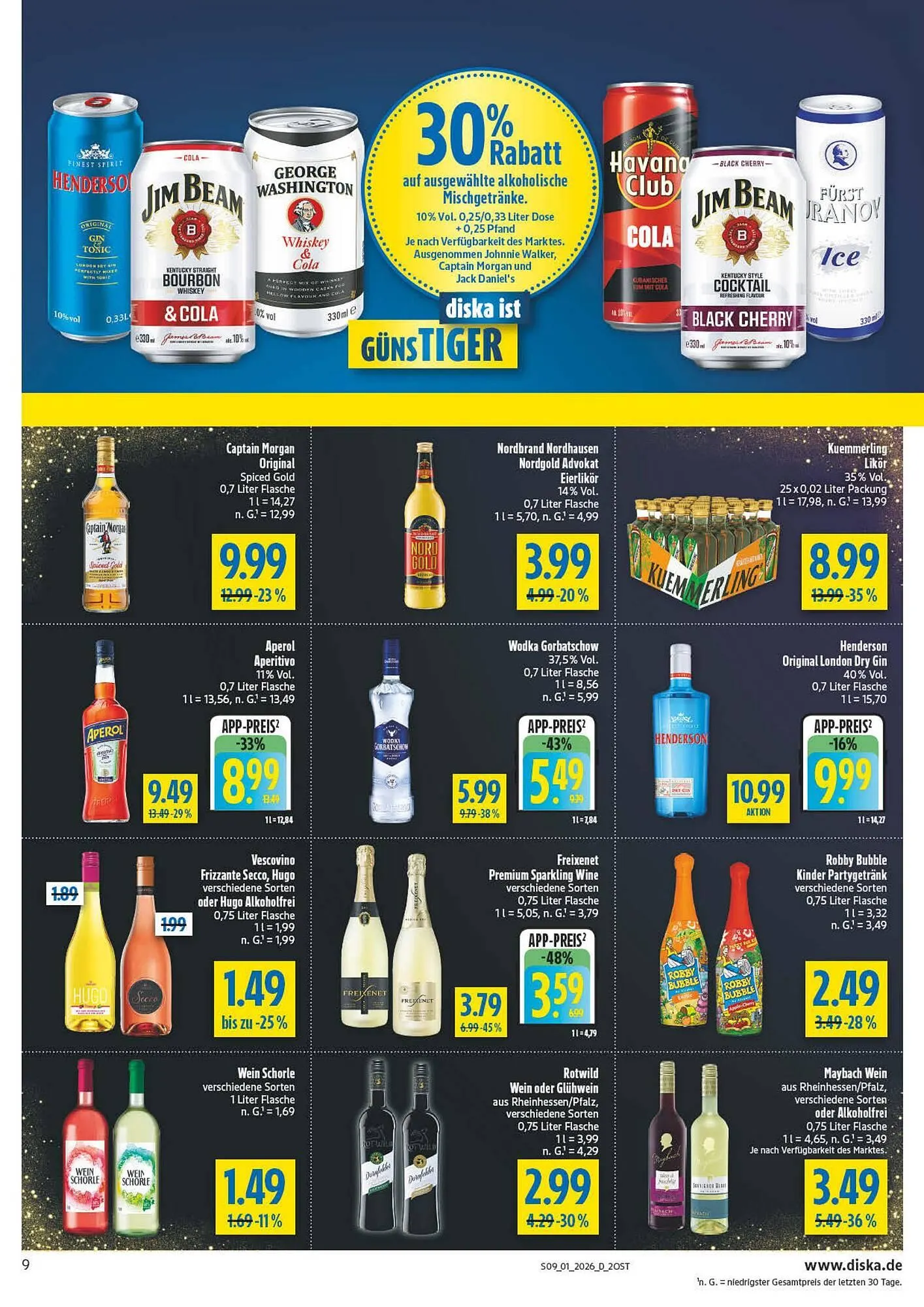 Diska Prospekt von 29. Dezember bis 3. Januar 2026 - Prospekt seite 9