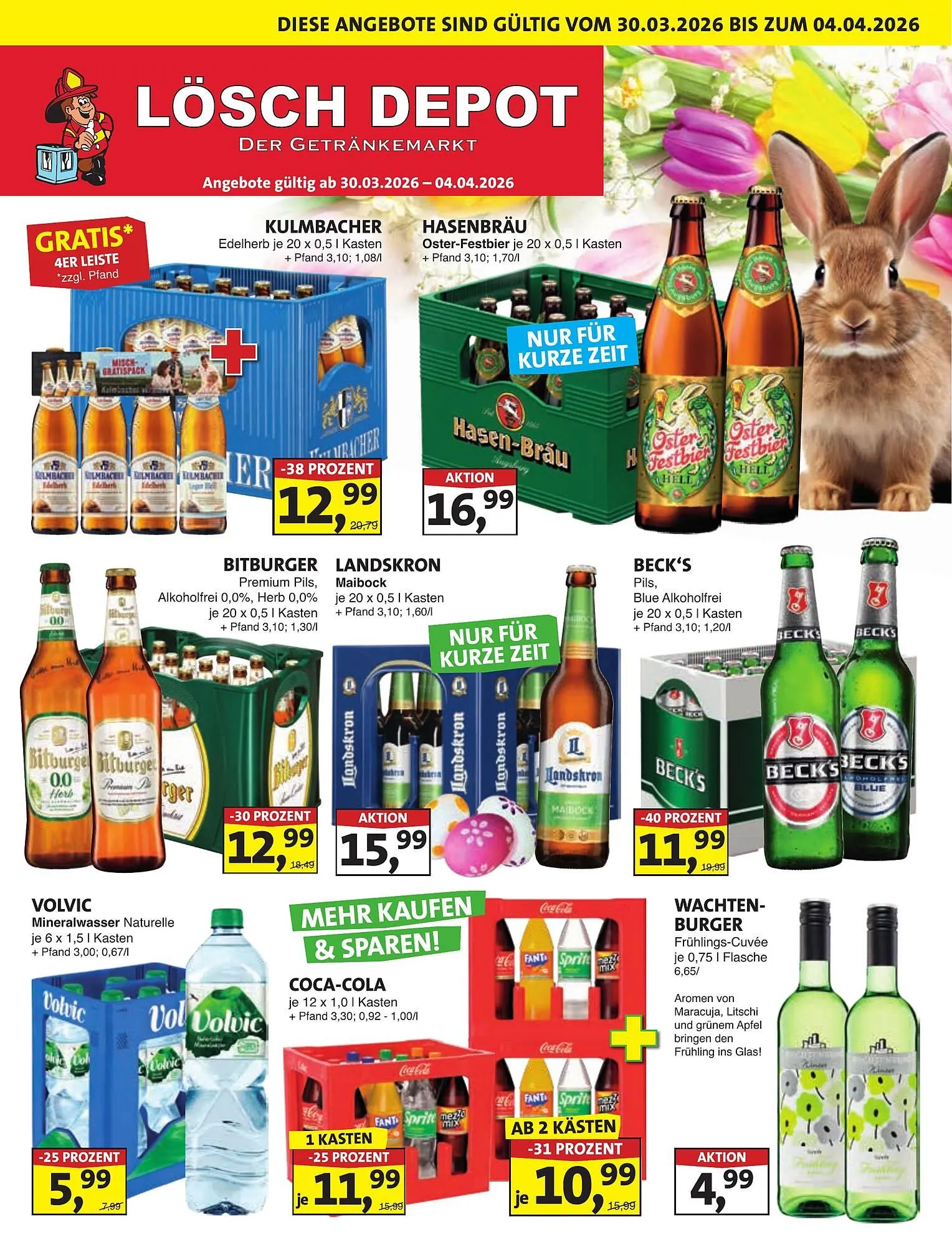 Lösch Depot Prospekt von 30. März bis 4. April 2026 - Prospekt seite 1