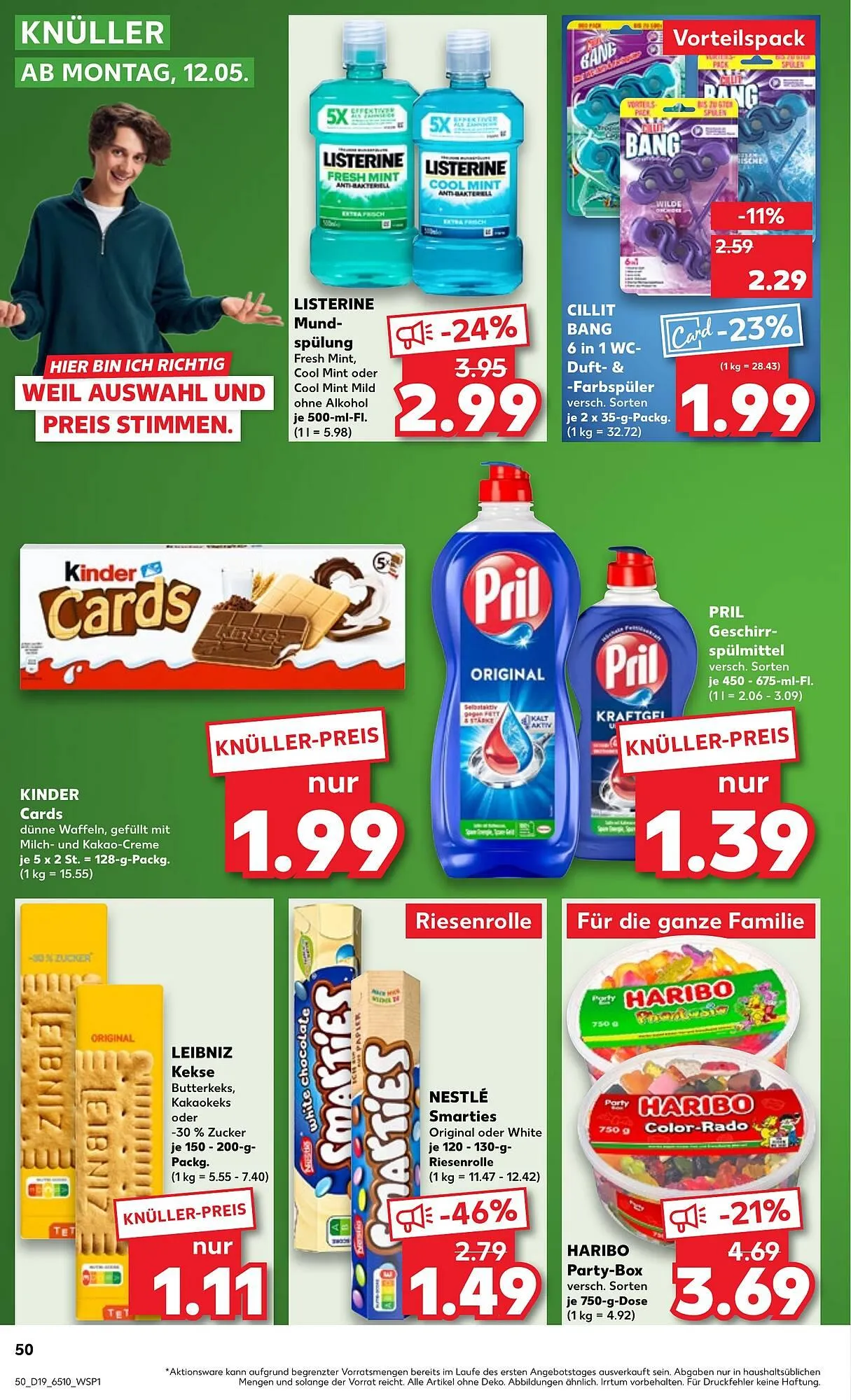 Kaufland Prospekt von 8. Mai bis 14. Mai 2025 - Prospekt seite 50