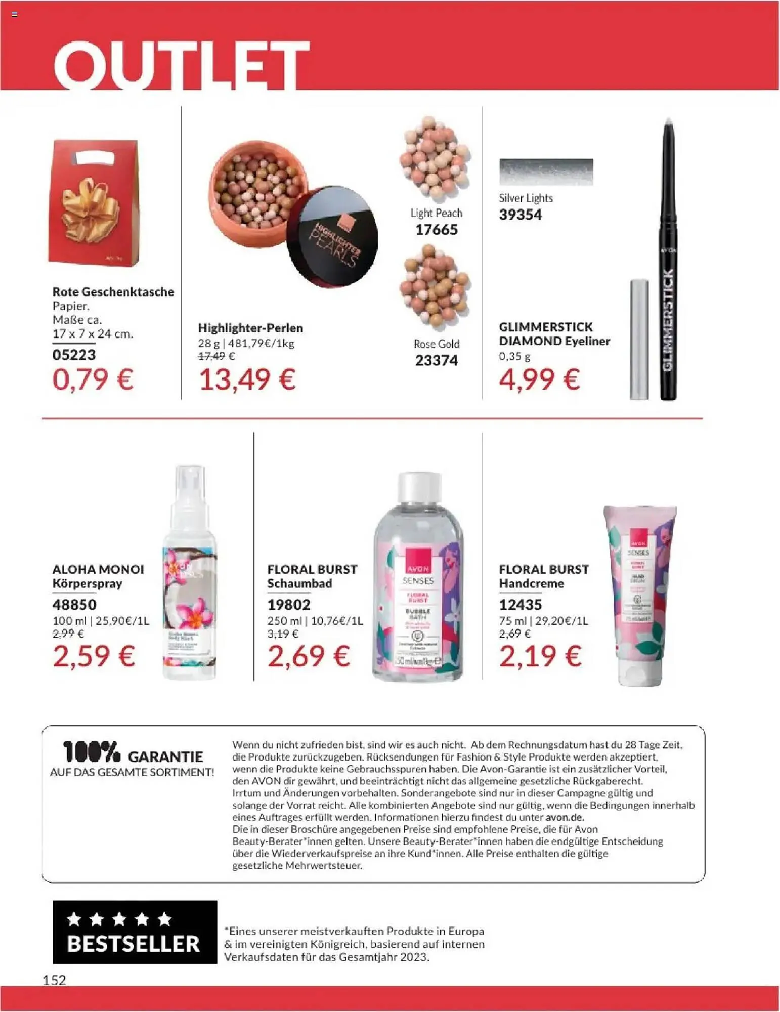Avon Prospekt von 1. Mai bis 31. Mai 2025 - Prospekt seite 152