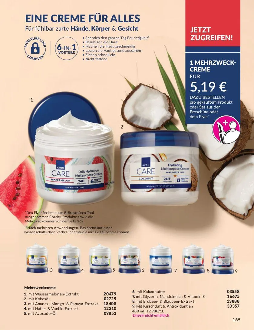 Avon Aktueller Prospekt von 4. Juni bis 18. Juni 2025 - Prospekt seite 169