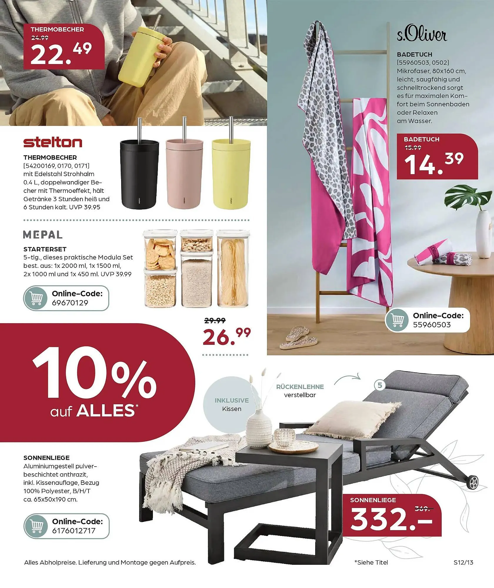 Möbel Buss Prospekt von 8. April bis 13. April 2026 - Prospekt seite 13