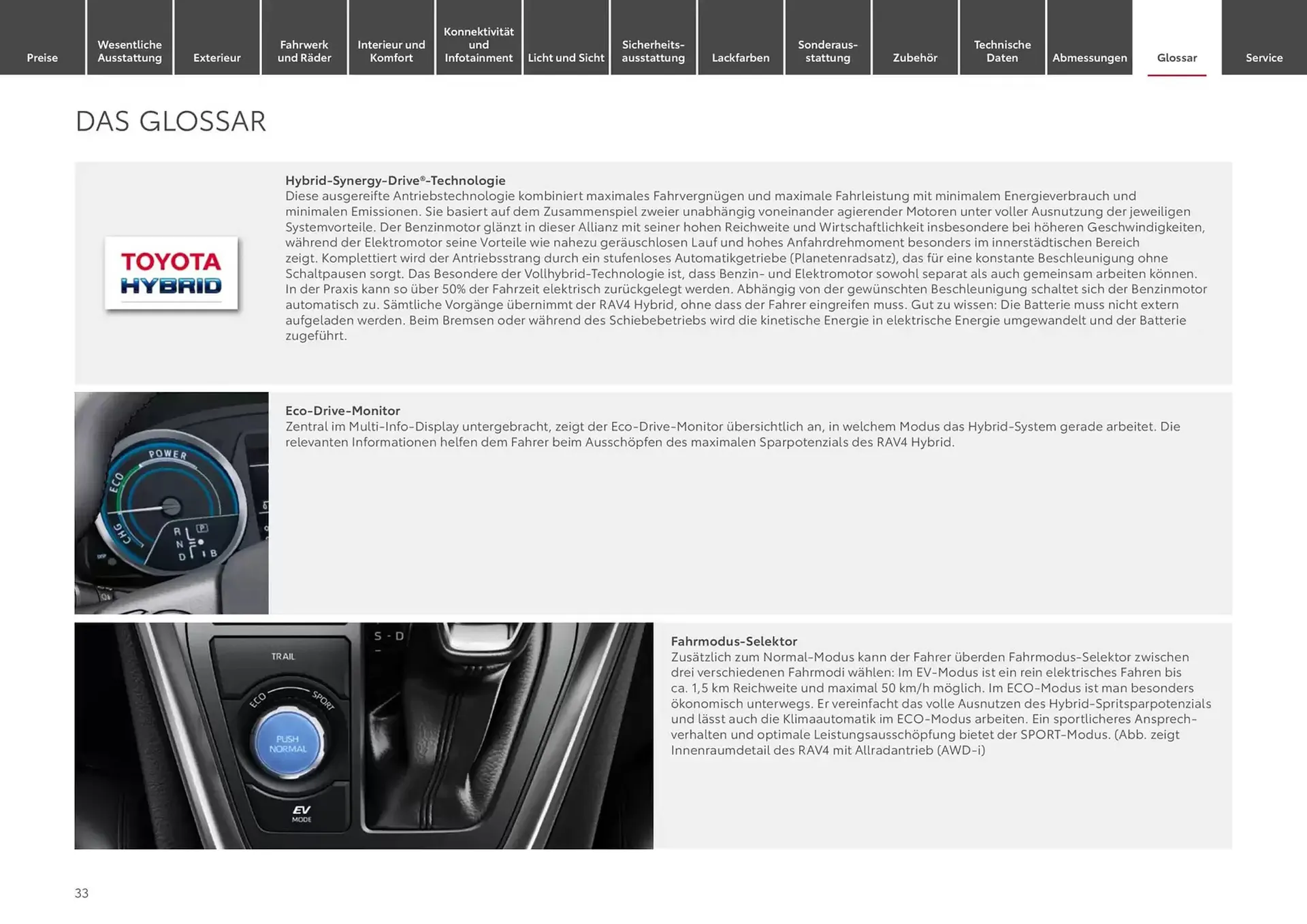 Toyota Prospekt von 6. November bis 6. November 2025 - Prospekt seite 33