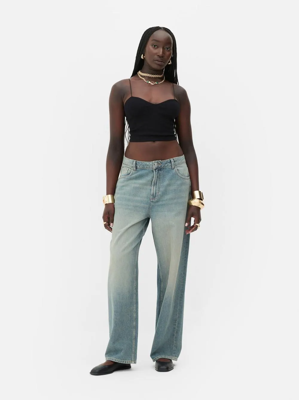 Krátké bezešvé tílko Rita Ora