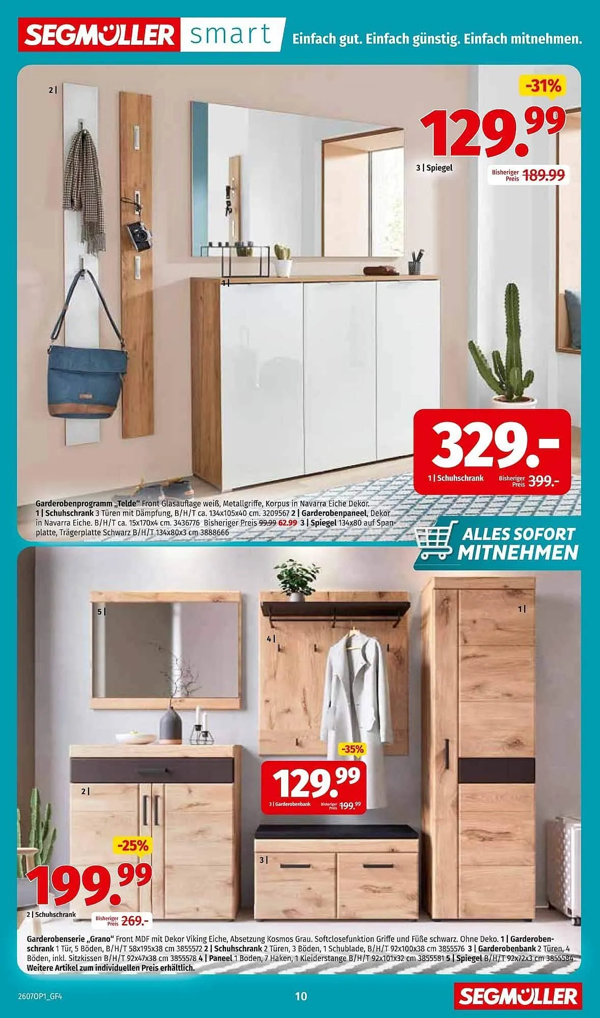 Segmüller Prospekt von 4. Juli bis 1. August 2026 - Prospekt seite 10