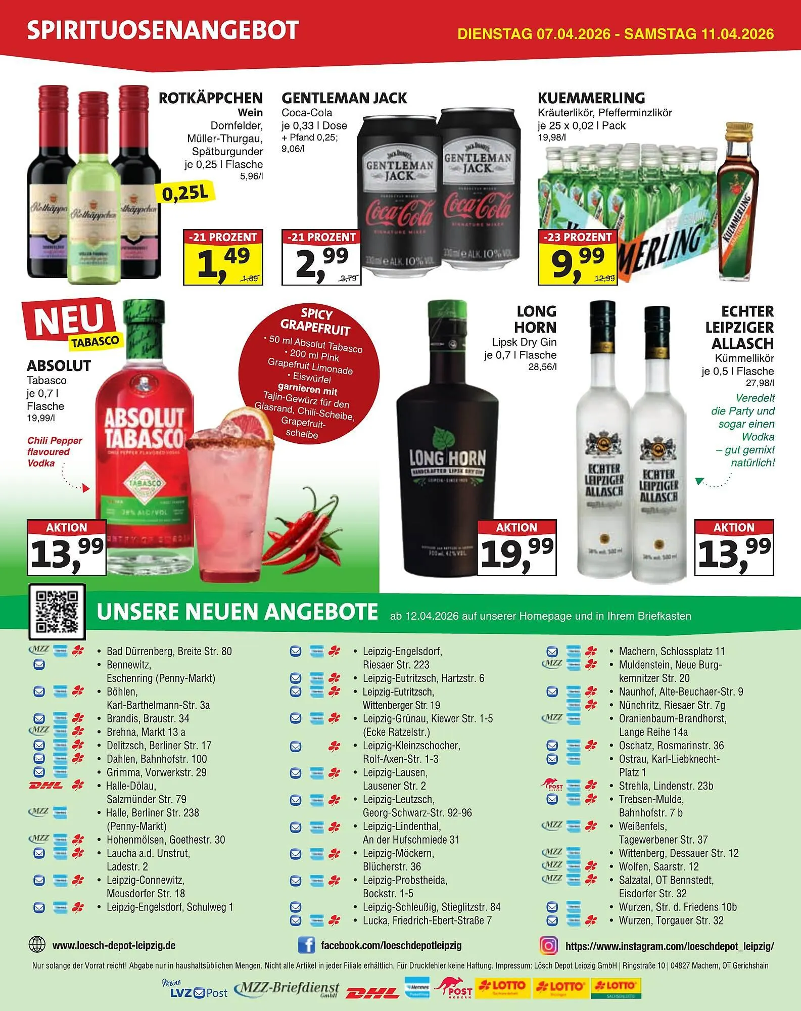 Lösch Depot Prospekt von 6. April bis 18. April 2026 - Prospekt seite 4