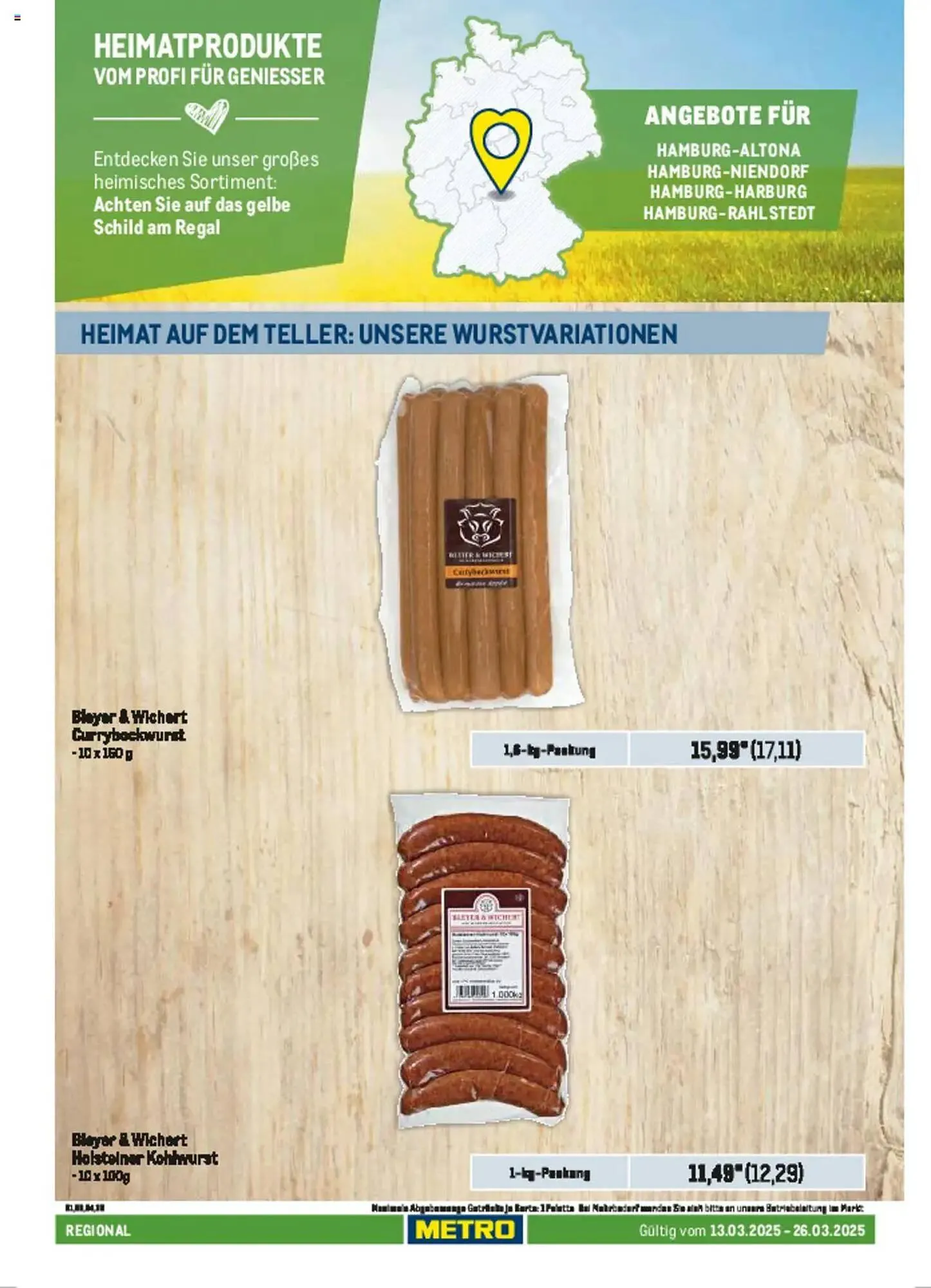 METRO Prospekt von 13. März bis 26. März 2025 - Prospekt seite 26