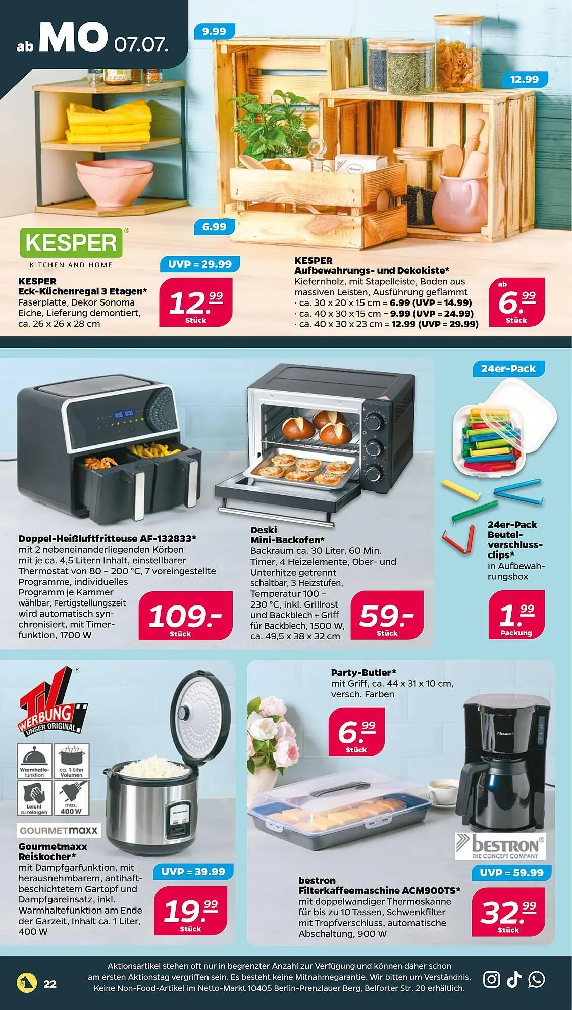 NETTO Prospekt von 7. Juli bis 12. Juli 2025 - Prospekt seite 26