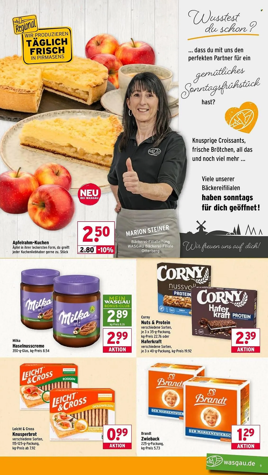 Wasgau Prospekt von 20. April bis 25. April 2026 - Prospekt seite 9