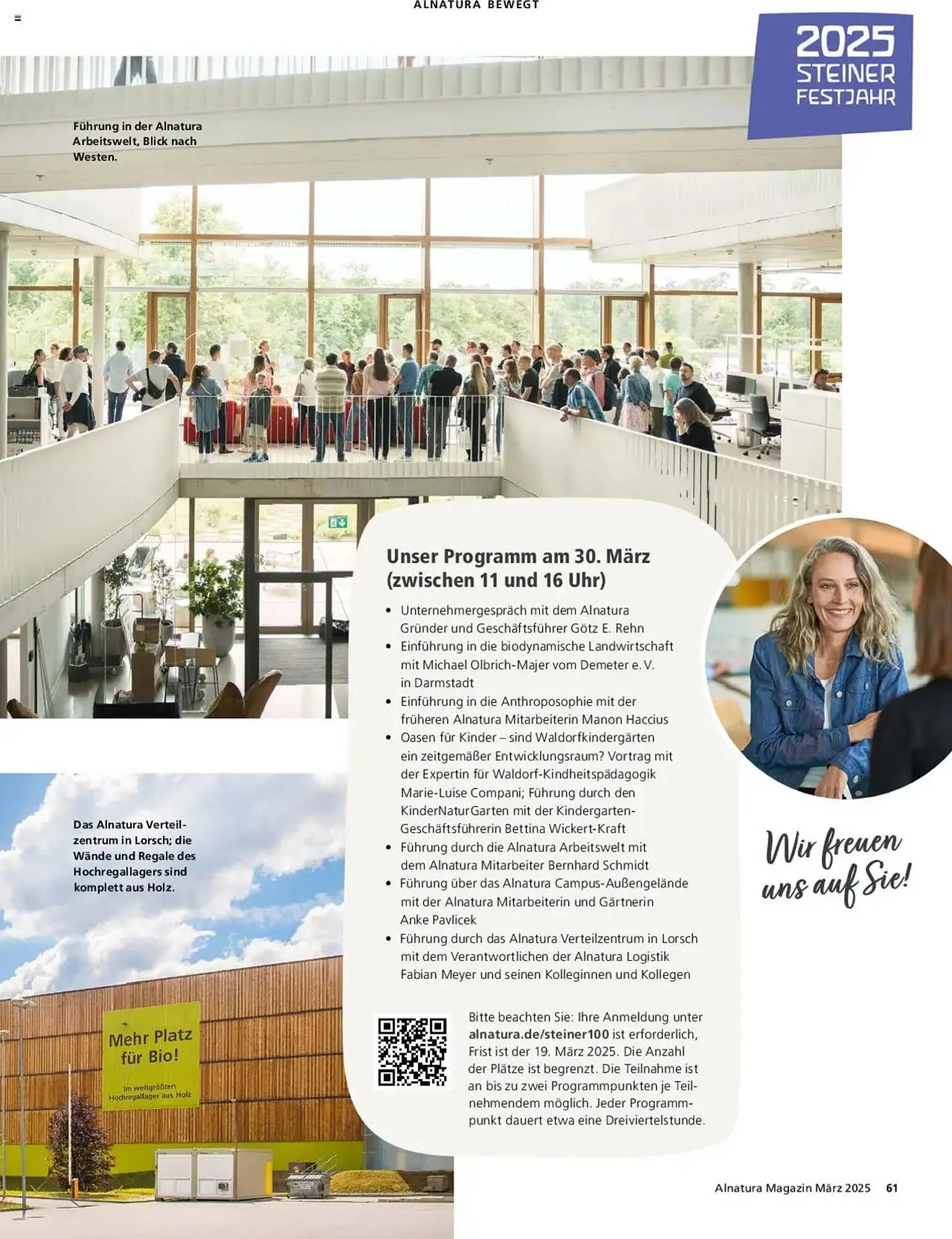 Alnatura Prospekt von 1. März bis 31. März 2025 - Prospekt seite 61