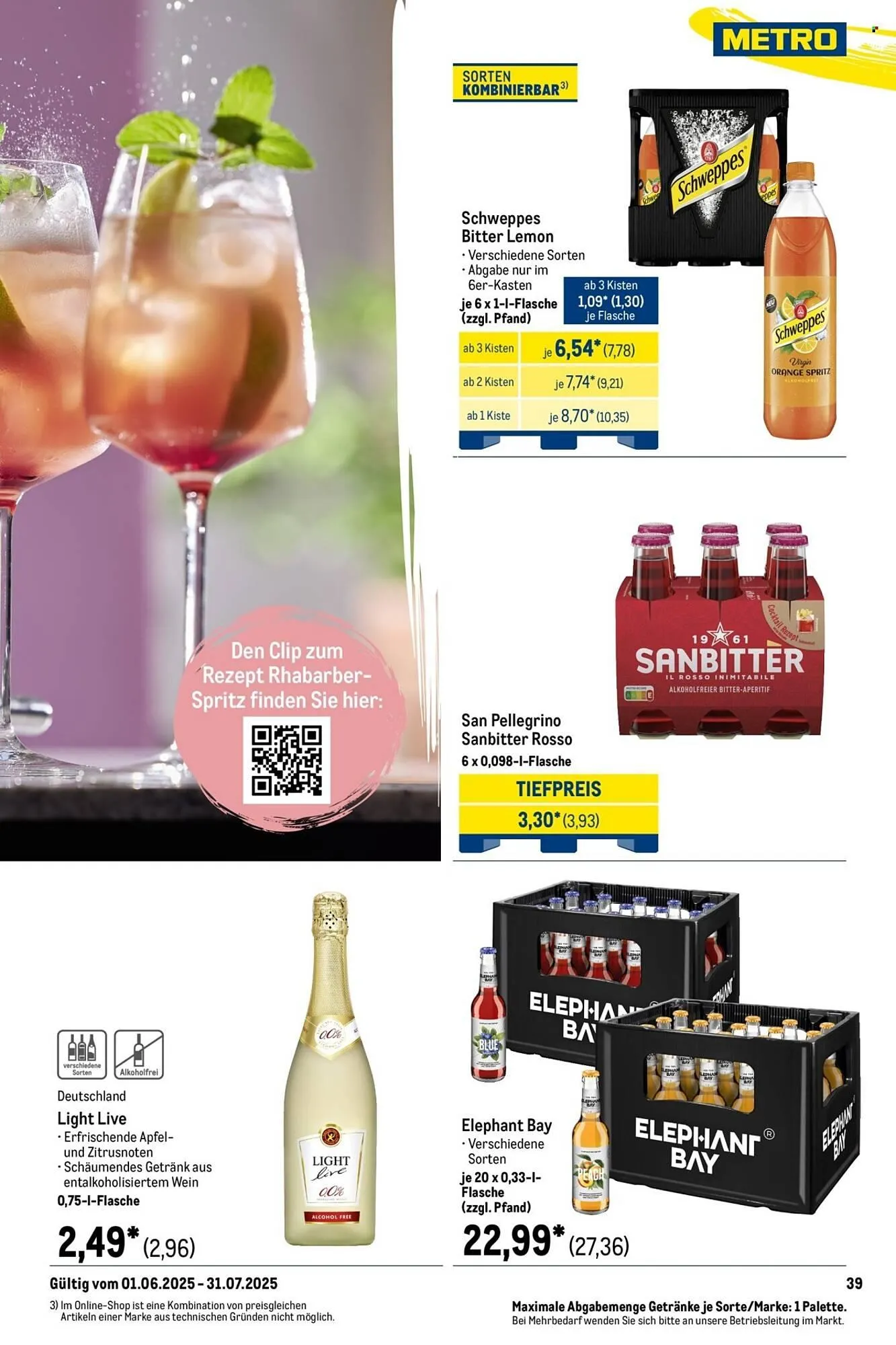 METRO Prospekt von 1. Juni bis 31. Juli 2025 - Prospekt seite 39