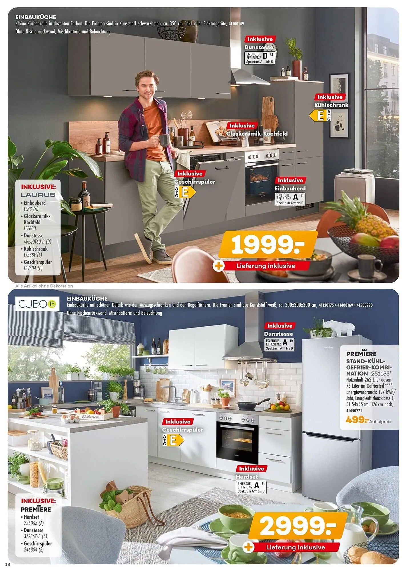 Möbel Kraft Prospekt von 5. Februar bis 18. März 2025 - Prospekt seite 18