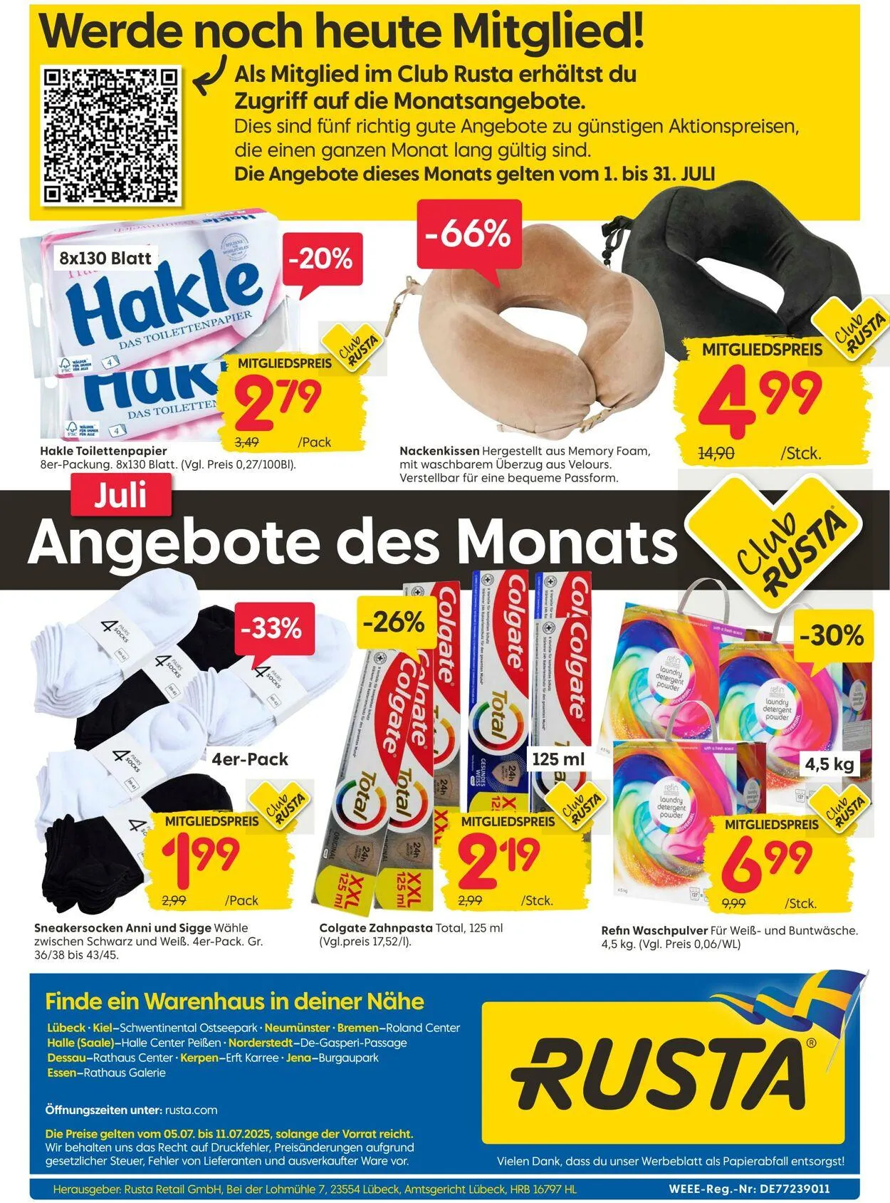 Rusta von 7. Juli bis 21. Juli 2025 - Prospekt seite 16