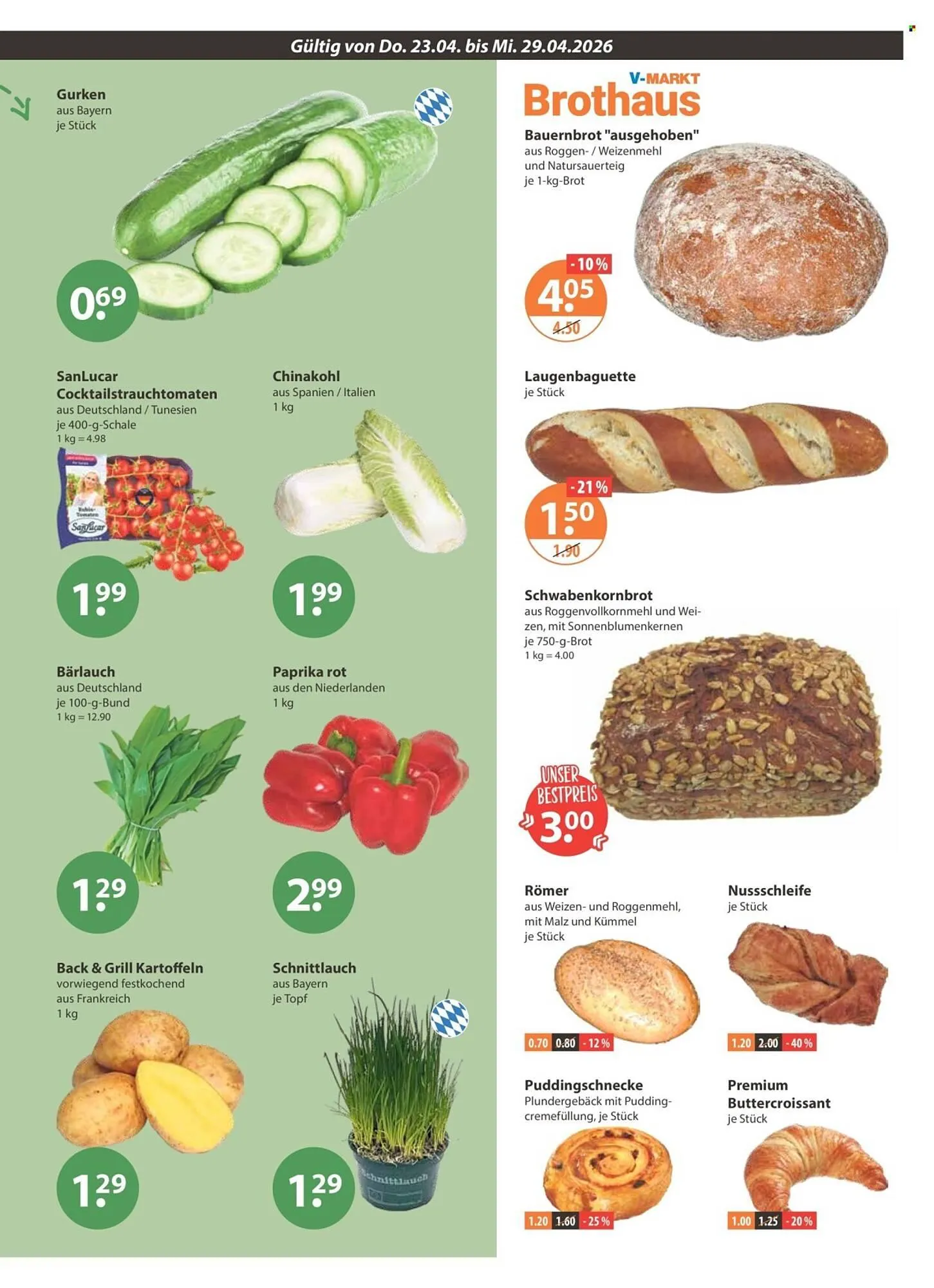 V Markt Prospekt von 23. April bis 29. April 2026 - Prospekt seite 5