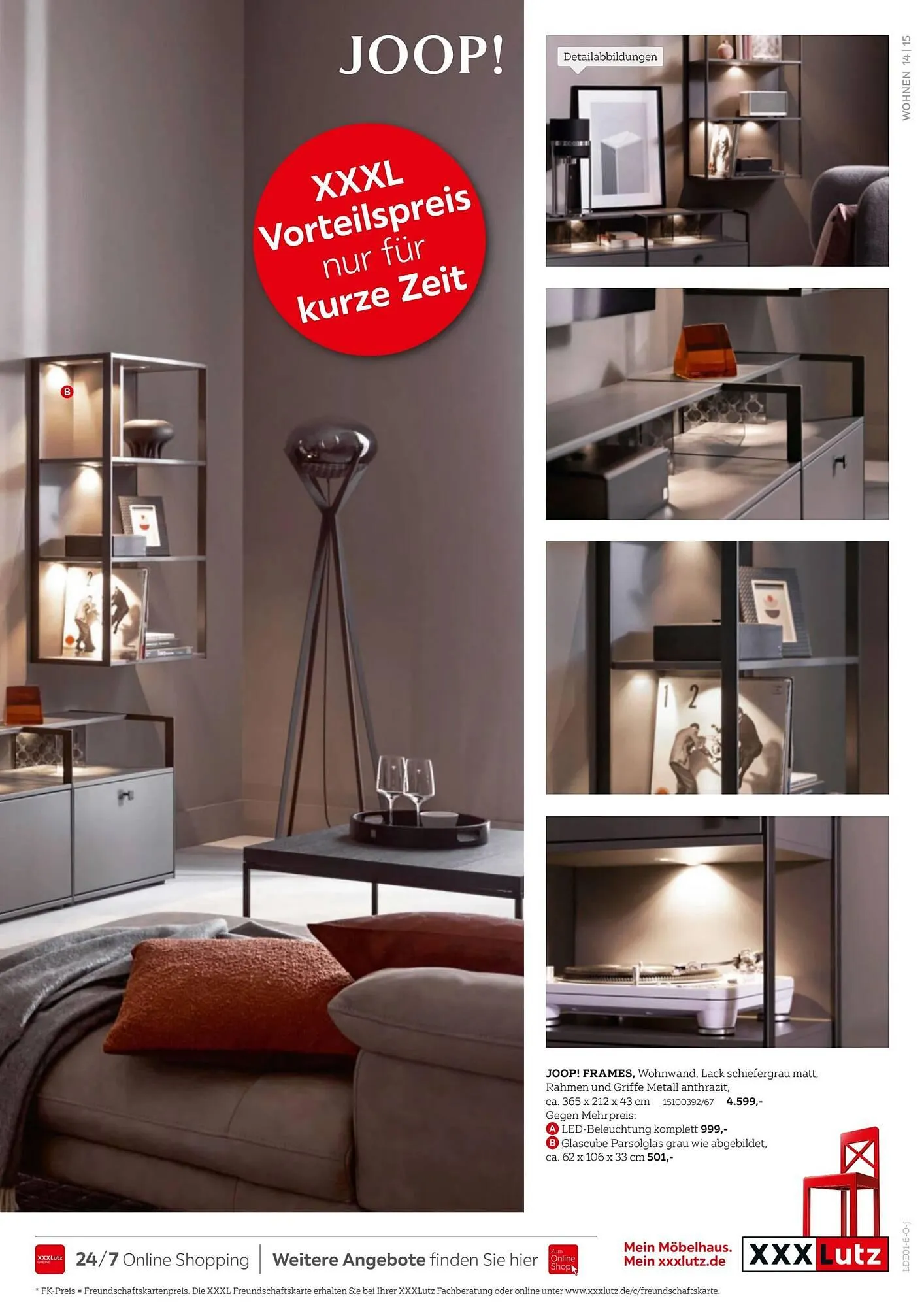 XXXLutz Prospekt von 30. März bis 13. April 2026 - Prospekt seite 15