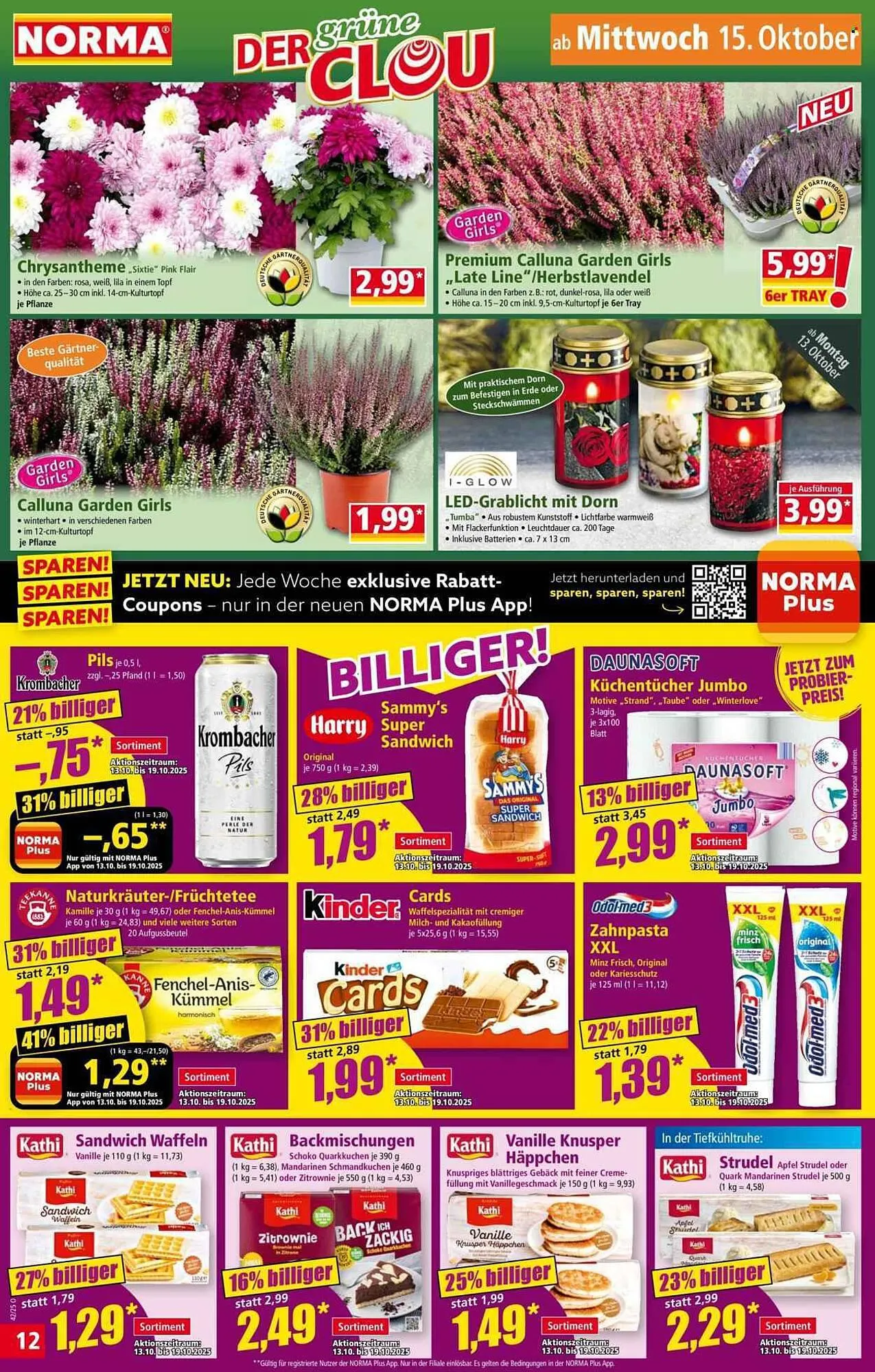 Norma Prospekt von 13. Oktober bis 19. Oktober 2025 - Prospekt seite 12