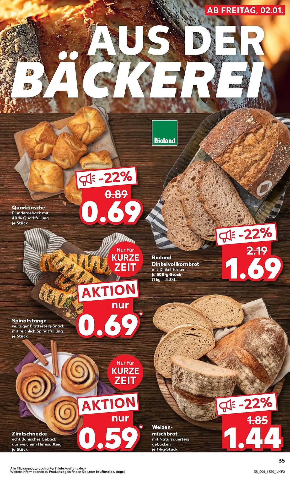 Kaufland Prospekt von 4. Januar bis 7. Januar 2026 - Prospekt seite 35