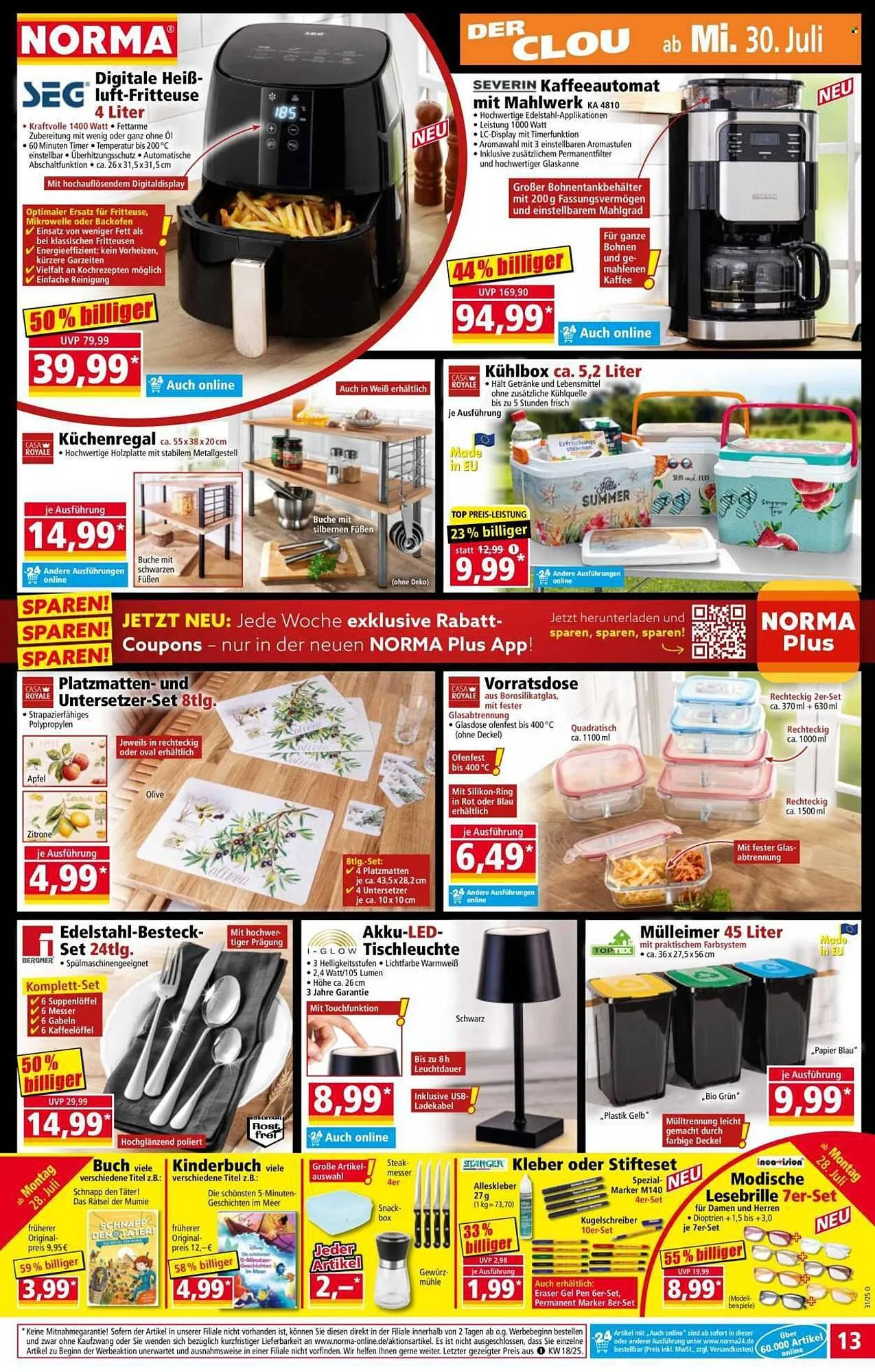 Norma Prospekt von 28. Juli bis 3. August 2025 - Prospekt seite 13