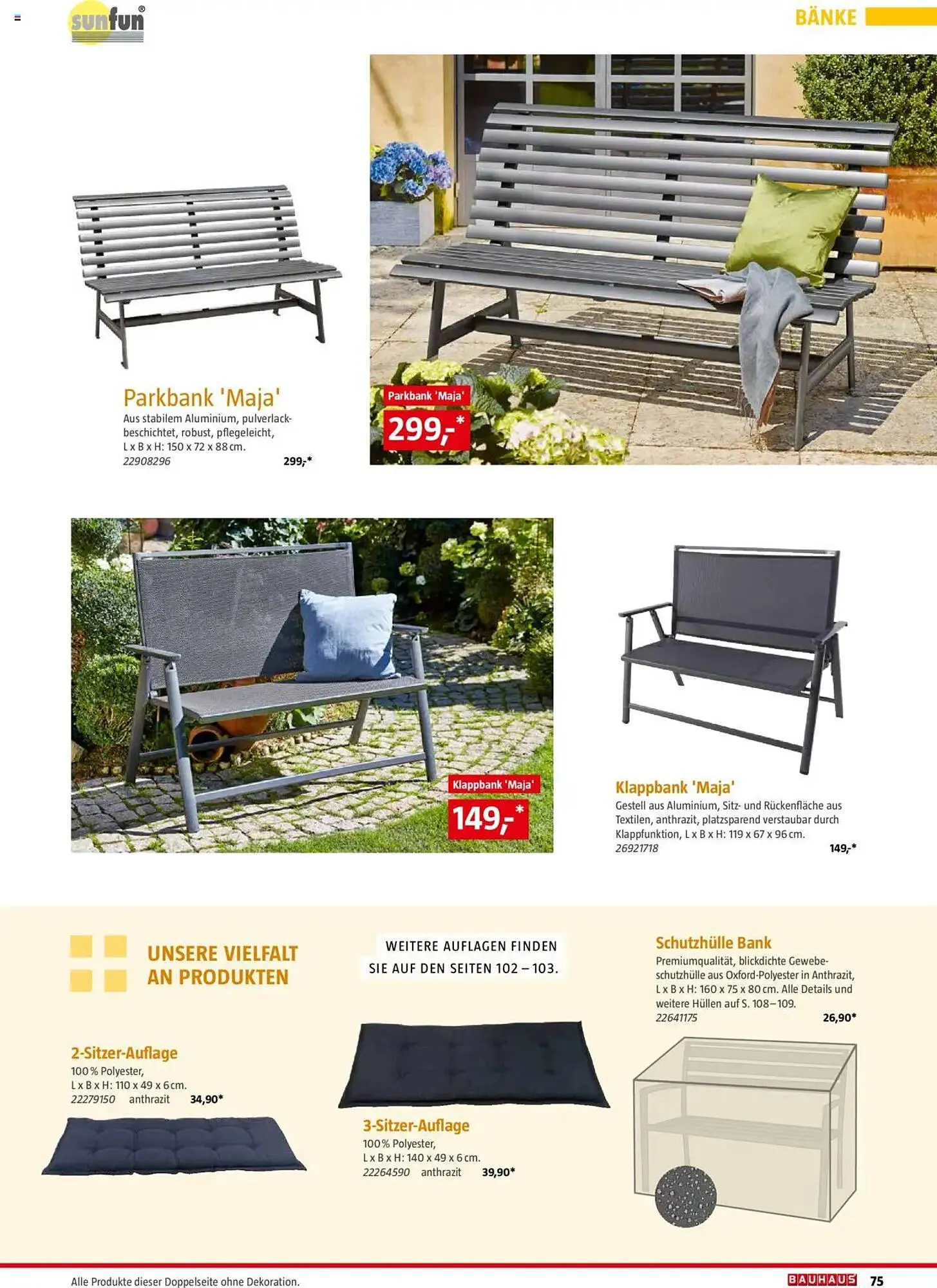 Bauhaus Prospekt von 10. Februar bis 30. Juni 2025 - Prospekt seite 75