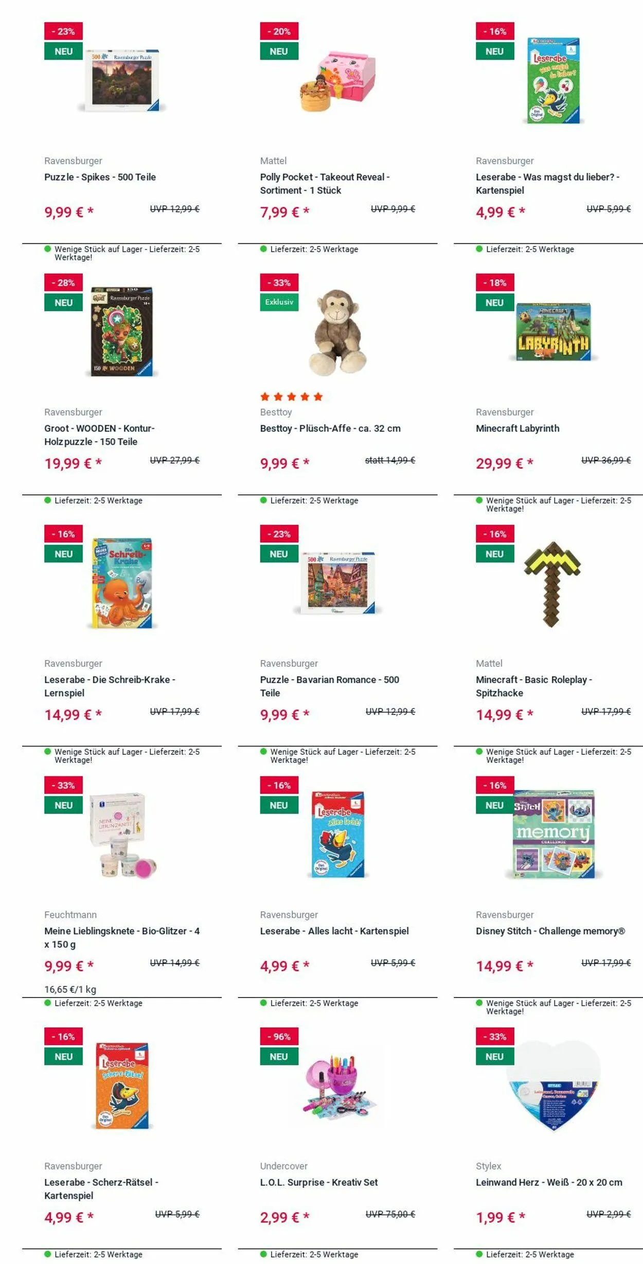 ROFU Kinderland Aktueller Prospekt von 10. März bis 19. März 2025 - Prospekt seite 14