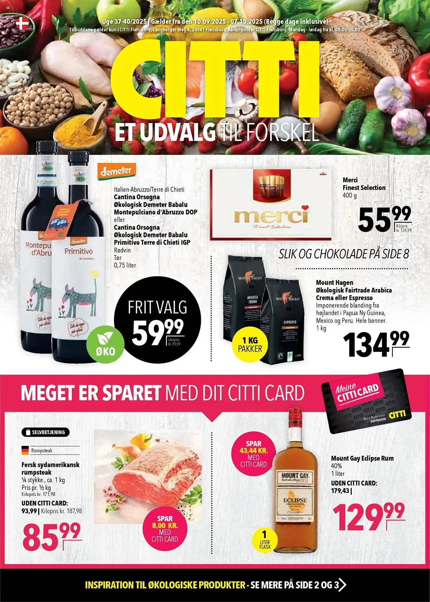CITTI Markt Prospekt von 10. September bis 7. Oktober 2025 - Prospekt seite 1