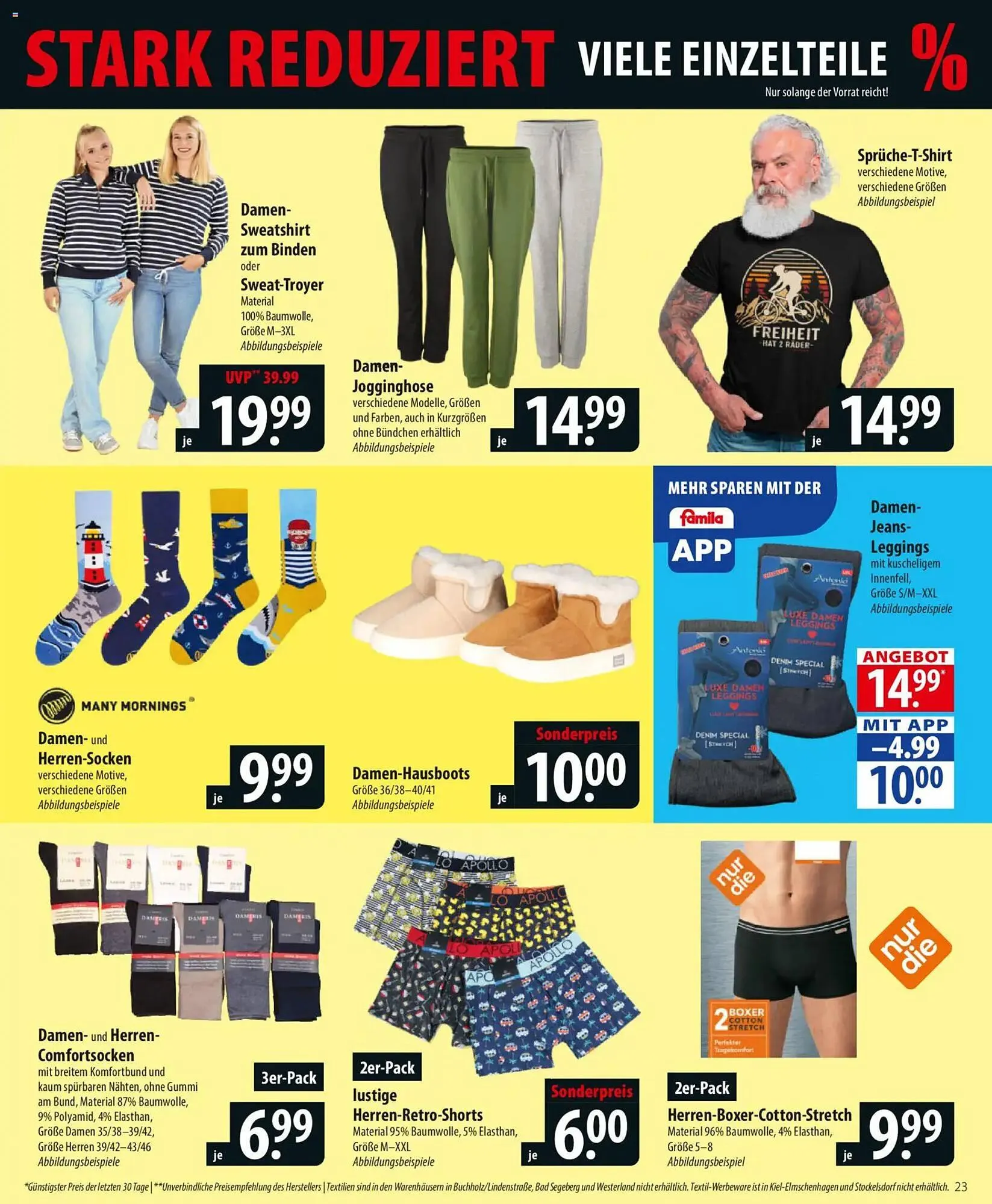 Famila Nord Ost Prospekt von 5. Januar bis 10. Januar 2026 - Prospekt seite 23