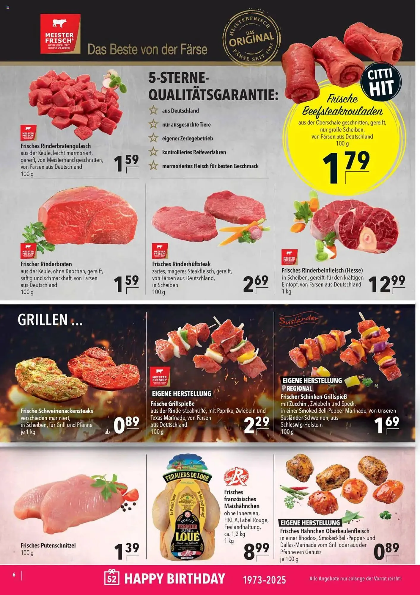 CITTI Markt Prospekt von 26. März bis 1. April 2025 - Prospekt seite 6