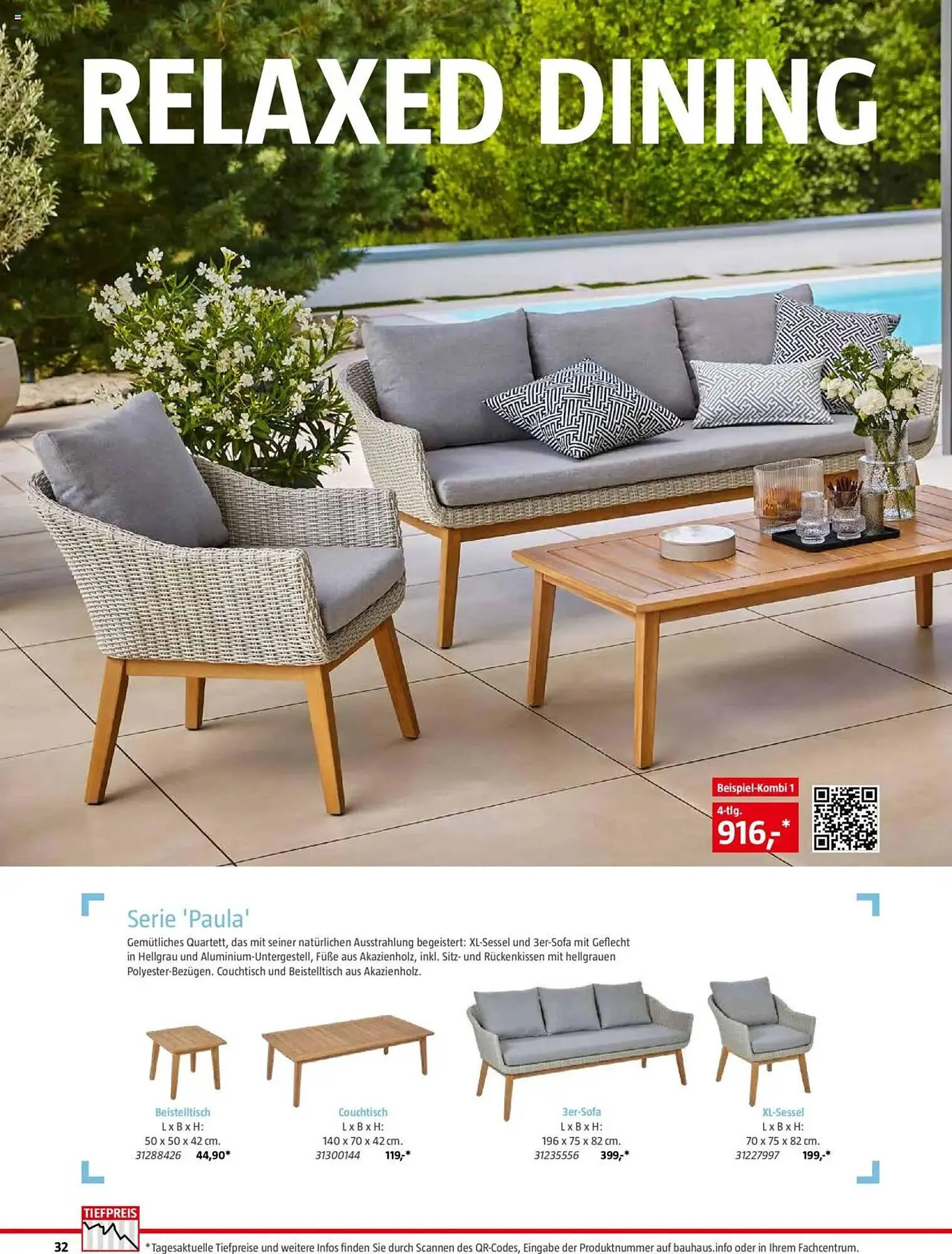 Bauhaus Prospekt von 10. Februar bis 30. Juni 2025 - Prospekt seite 32