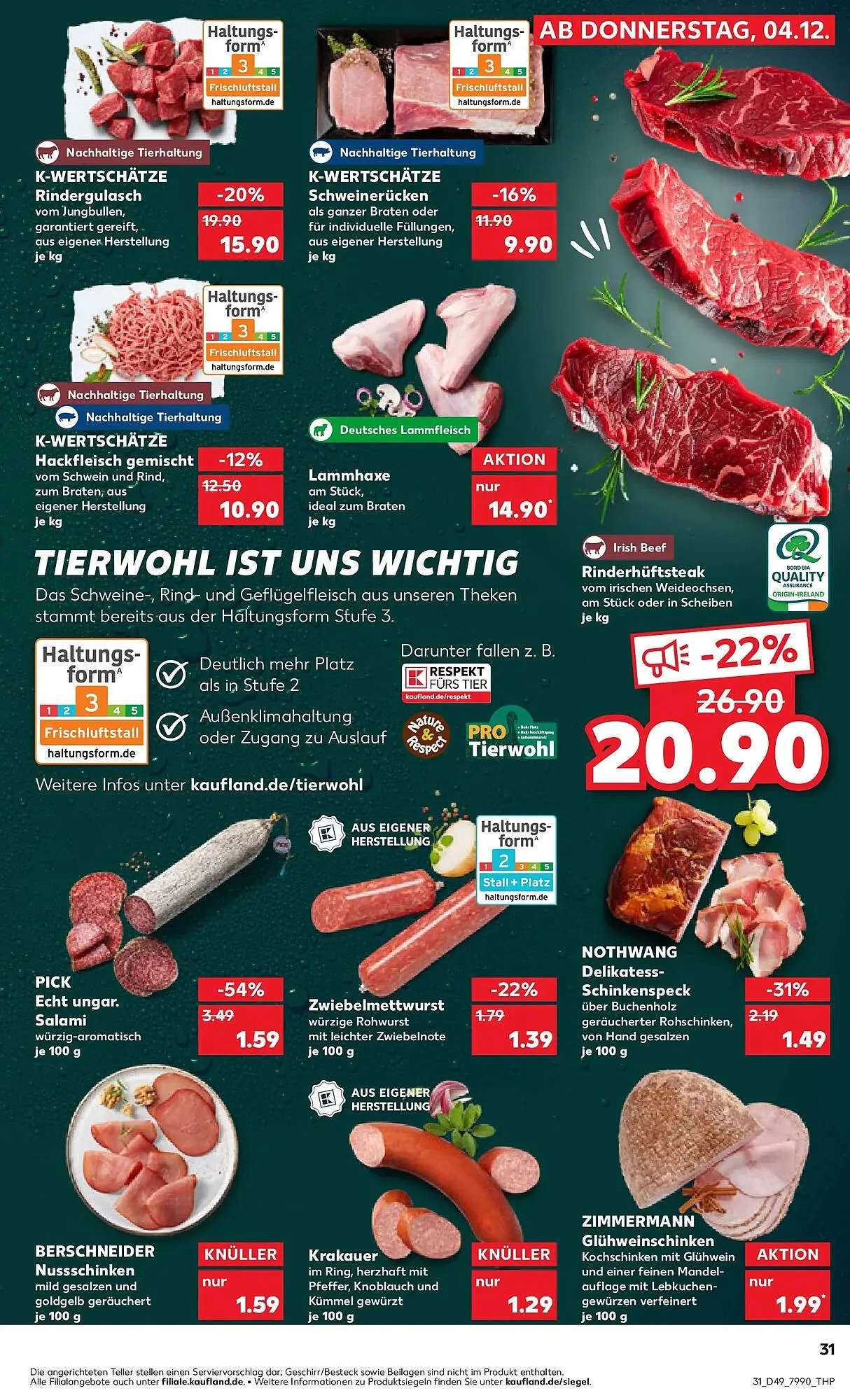 Kaufland Prospekt von 7. Dezember bis 10. Dezember 2025 - Prospekt seite 31