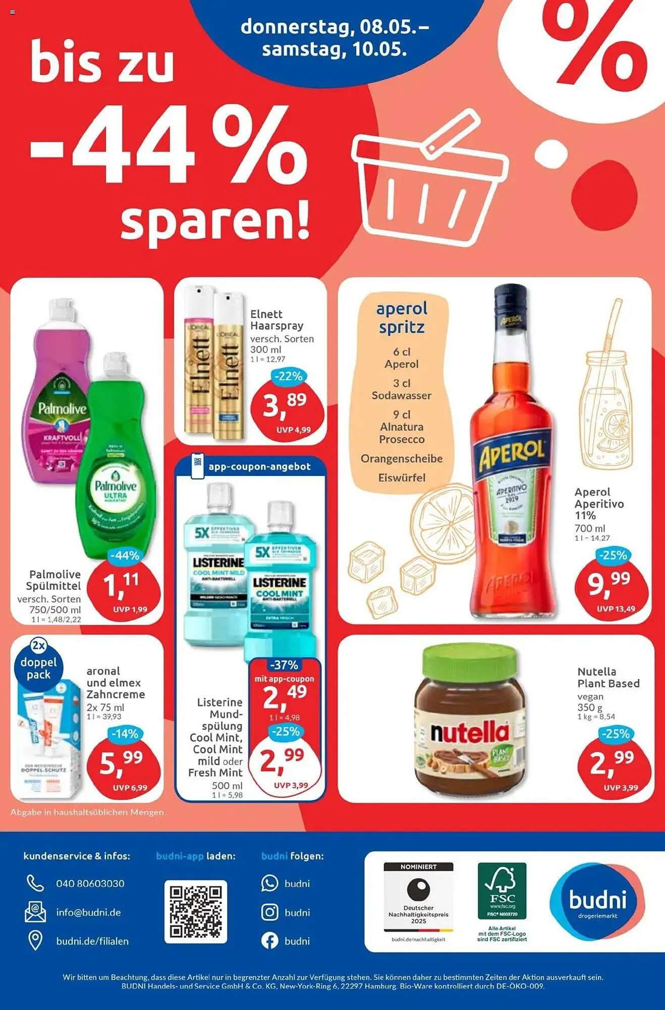 Budni Prospekt von 5. Mai bis 10. Mai 2025 - Prospekt seite 8