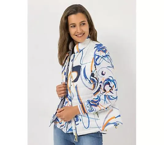 DAWID by Dawid Tomaszewski Steppweste, Taschen 2 Taschen figurumspielend