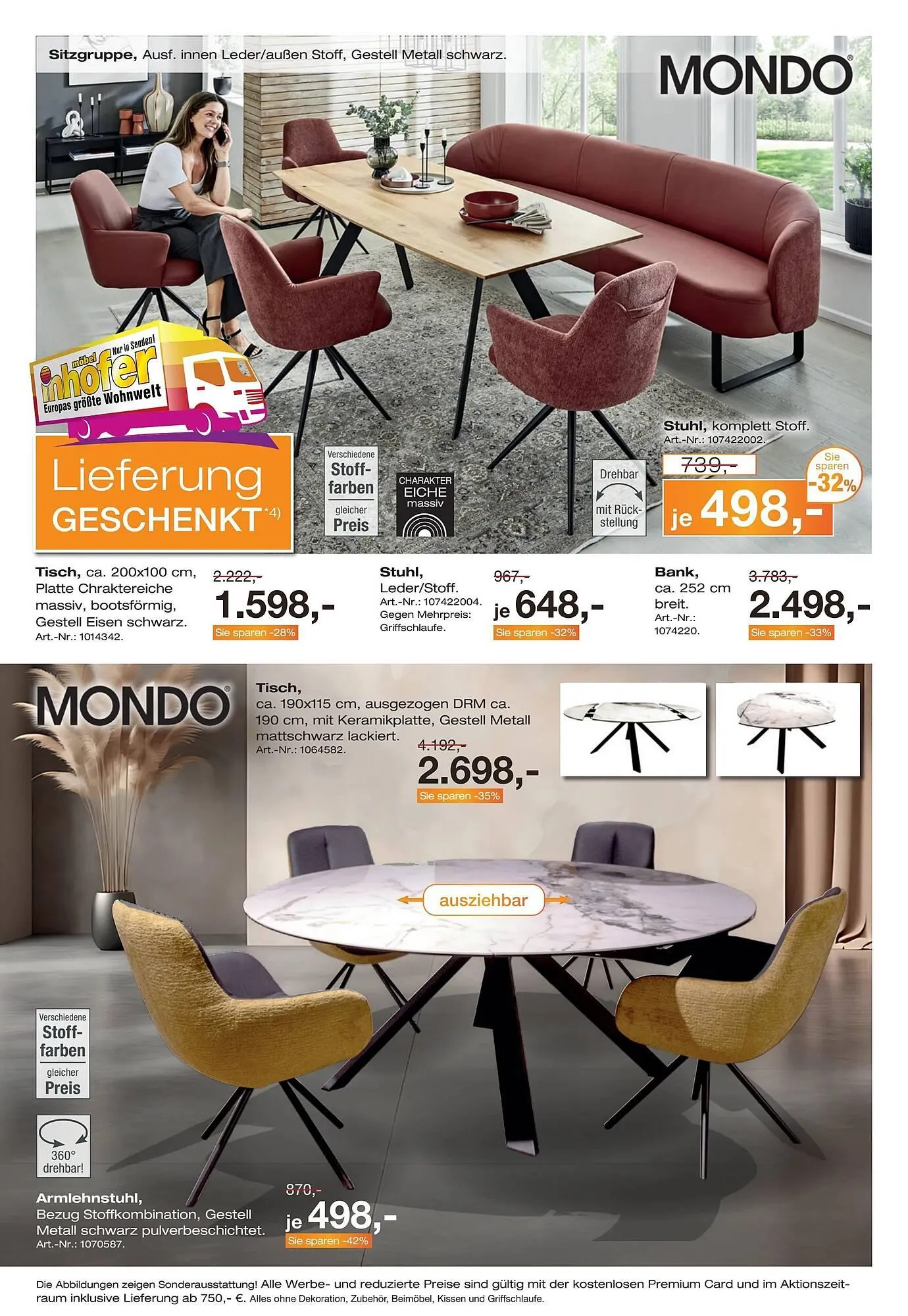 Möbel Inhofer Prospekt von 7. Mai bis 1. Juni 2025 - Prospekt seite 14