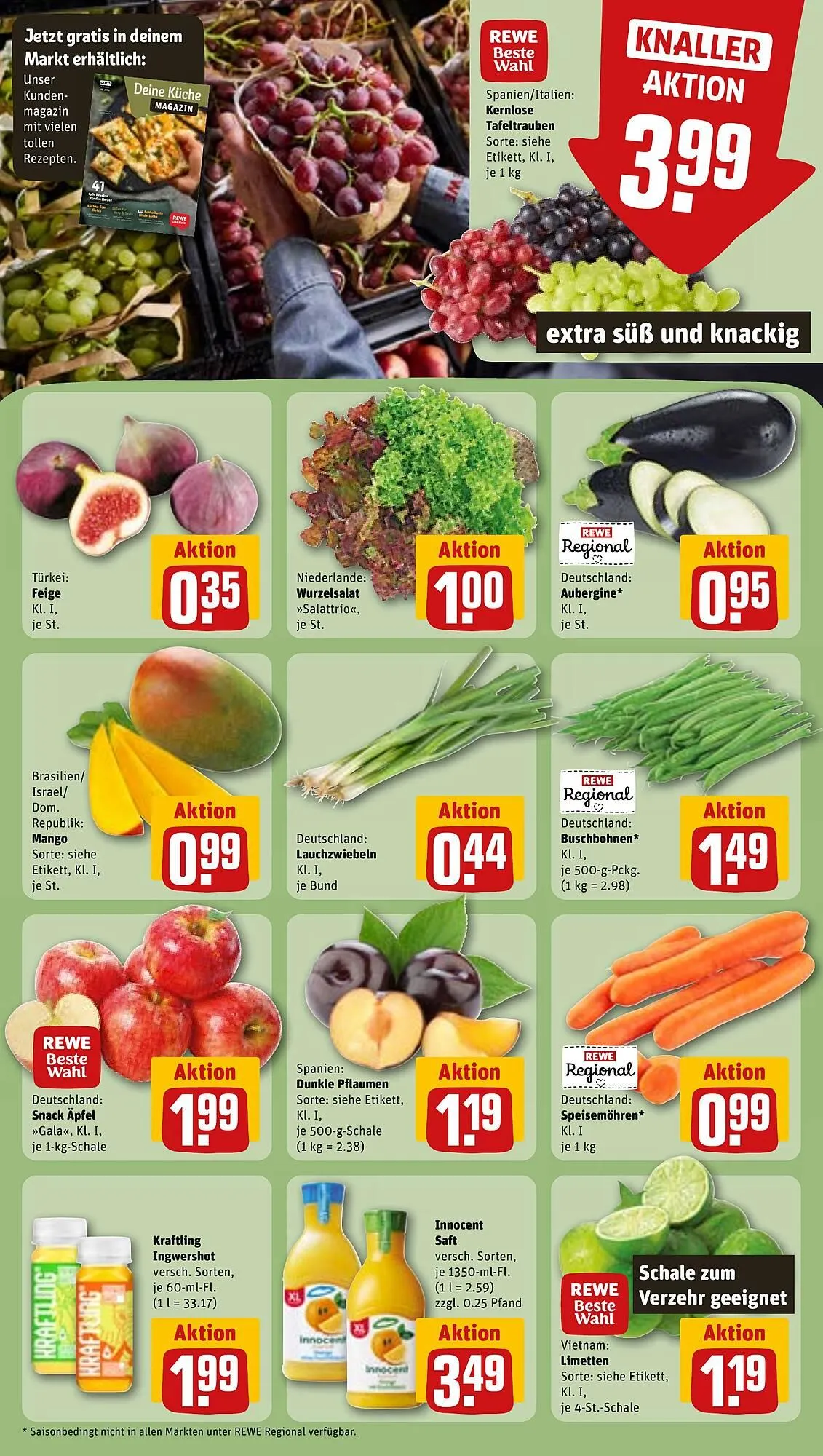REWE Prospekt von 15. September bis 21. September 2025 - Prospekt seite 4