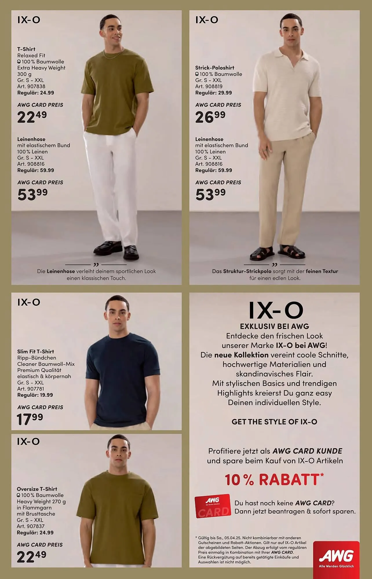 AWG Mode Prospekt von 22. März bis 6. April 2025 - Prospekt seite 3